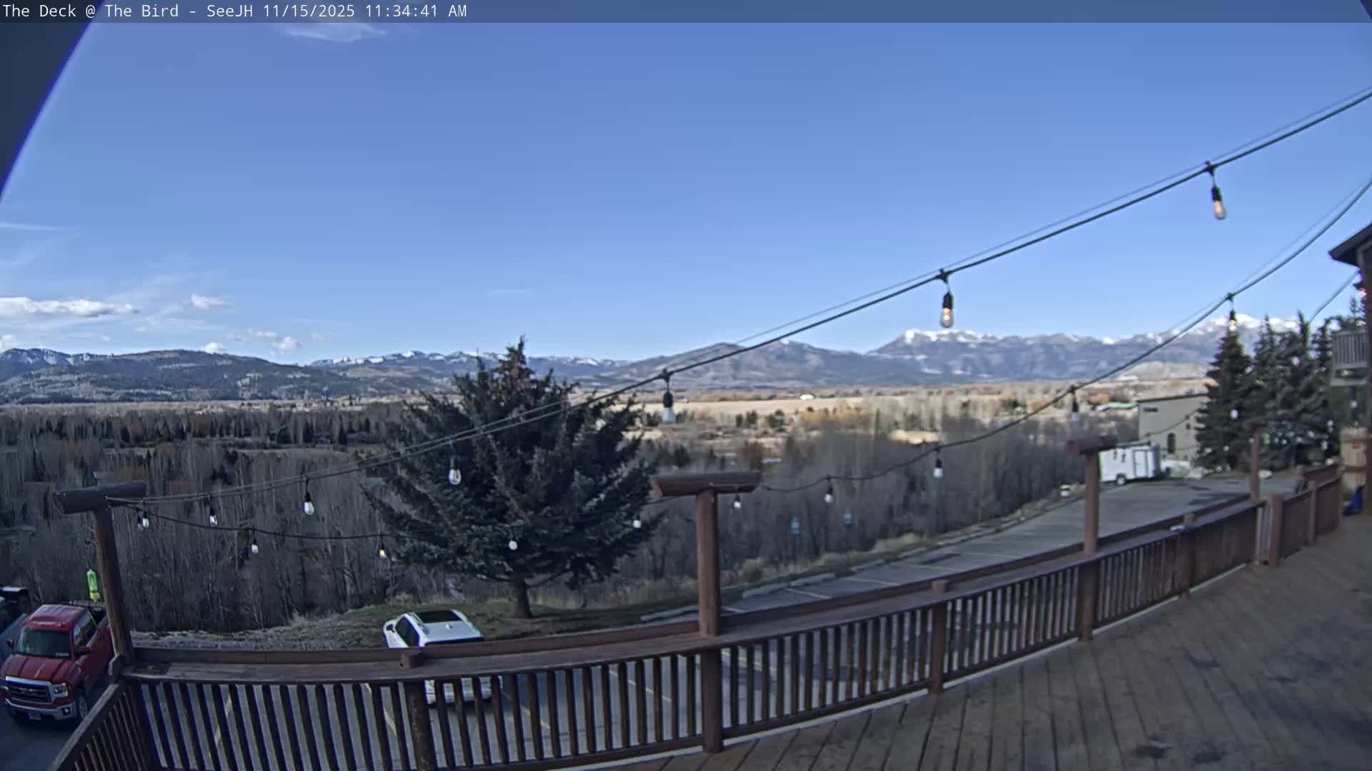 Teton, South Park Skyline from The Bird Live Cam - South Park, Teton, Wyoming, USA