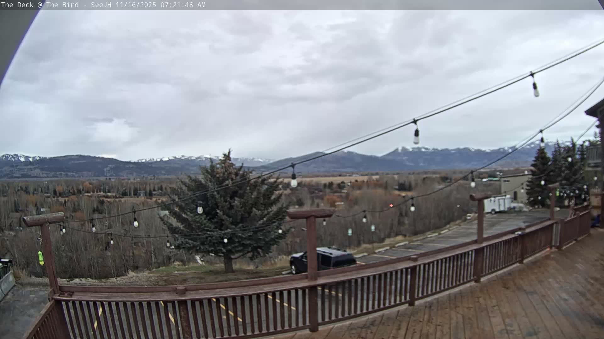 Teton, South Park Skyline from The Bird Live Cam - South Park, Teton, Wyoming, USA