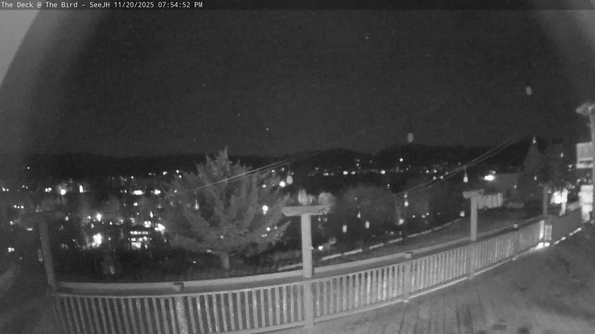 Teton, South Park Skyline from The Bird Live Cam - South Park, Teton, Wyoming, USA