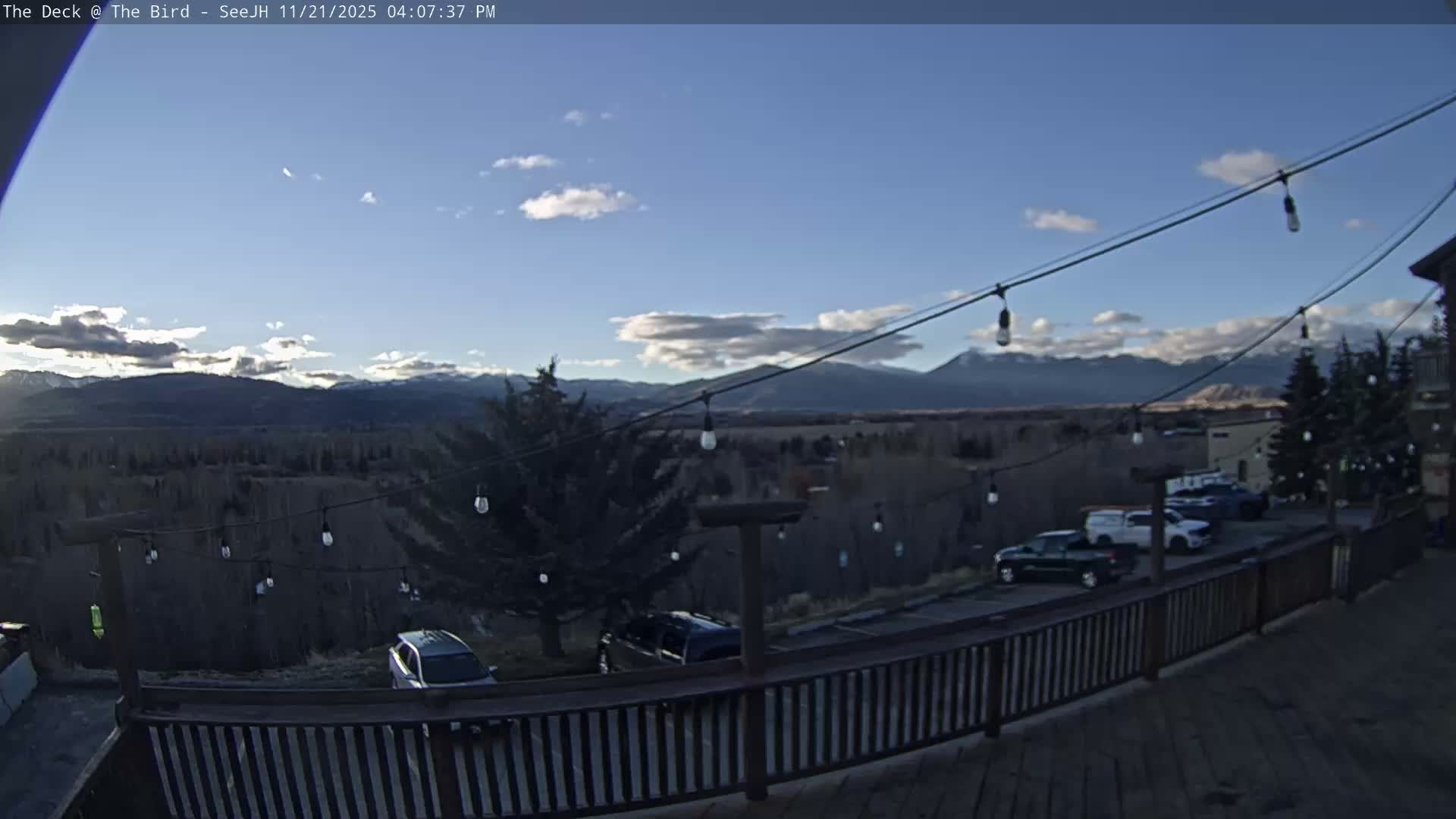 Teton, South Park Skyline from The Bird Live Cam - South Park, Teton, Wyoming, USA