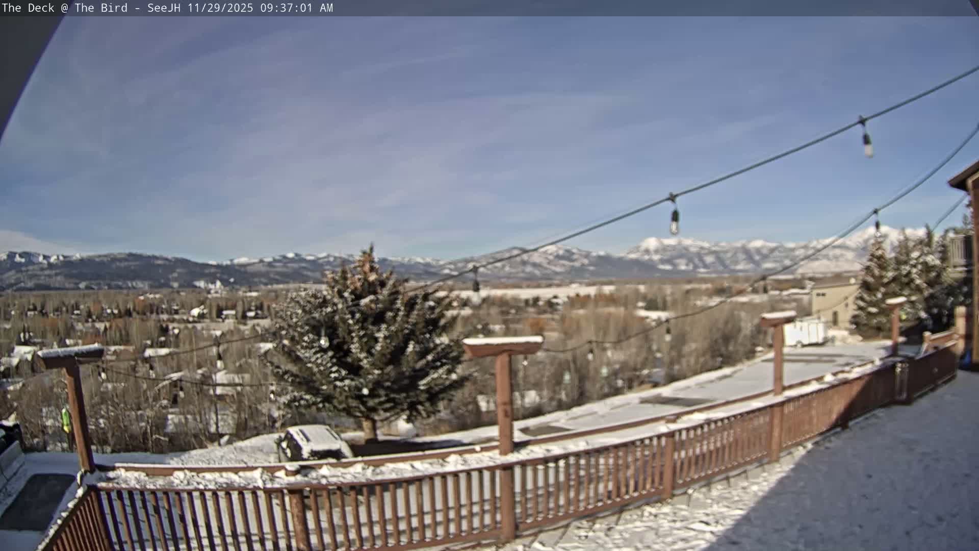 Teton, South Park Skyline from The Bird Live Cam - South Park, Teton, Wyoming, USA