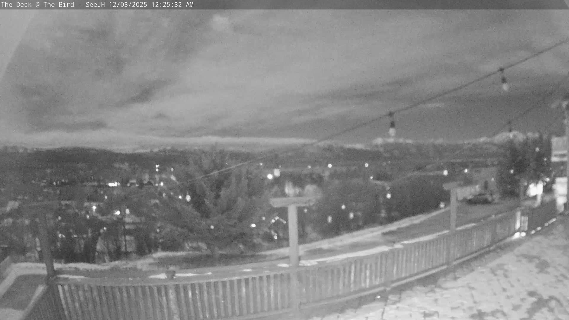 Teton, South Park Skyline from The Bird Live Cam - South Park, Teton, Wyoming, USA