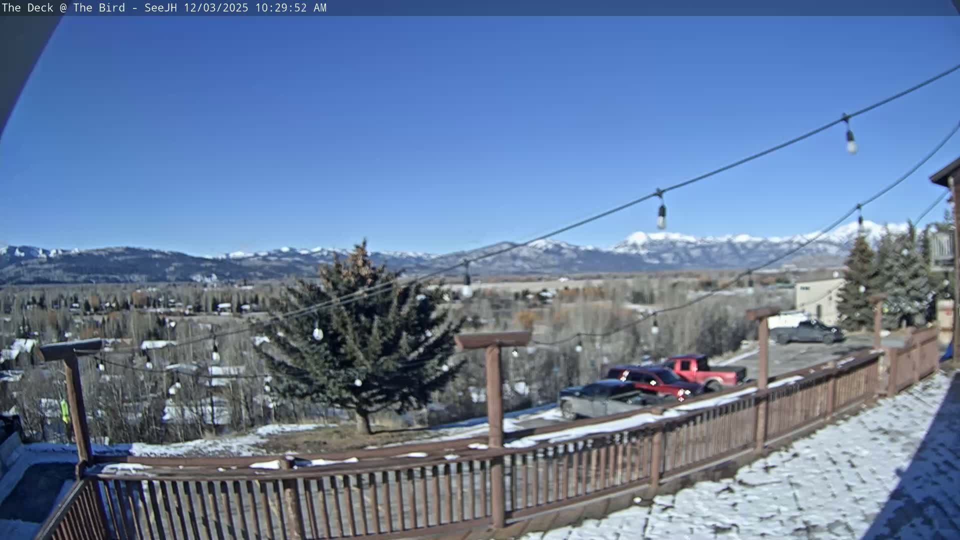 Teton, South Park Skyline from The Bird Live Cam - South Park, Teton, Wyoming, USA