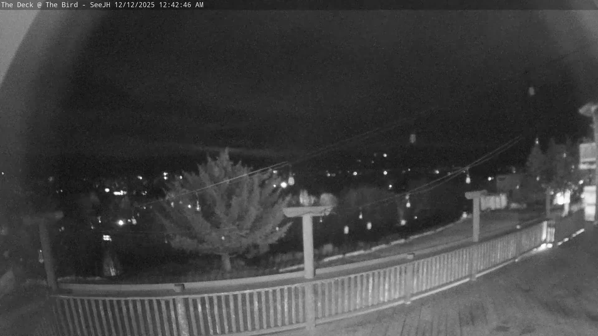 Teton, South Park Skyline from The Bird Live Cam - South Park, Teton, Wyoming, USA