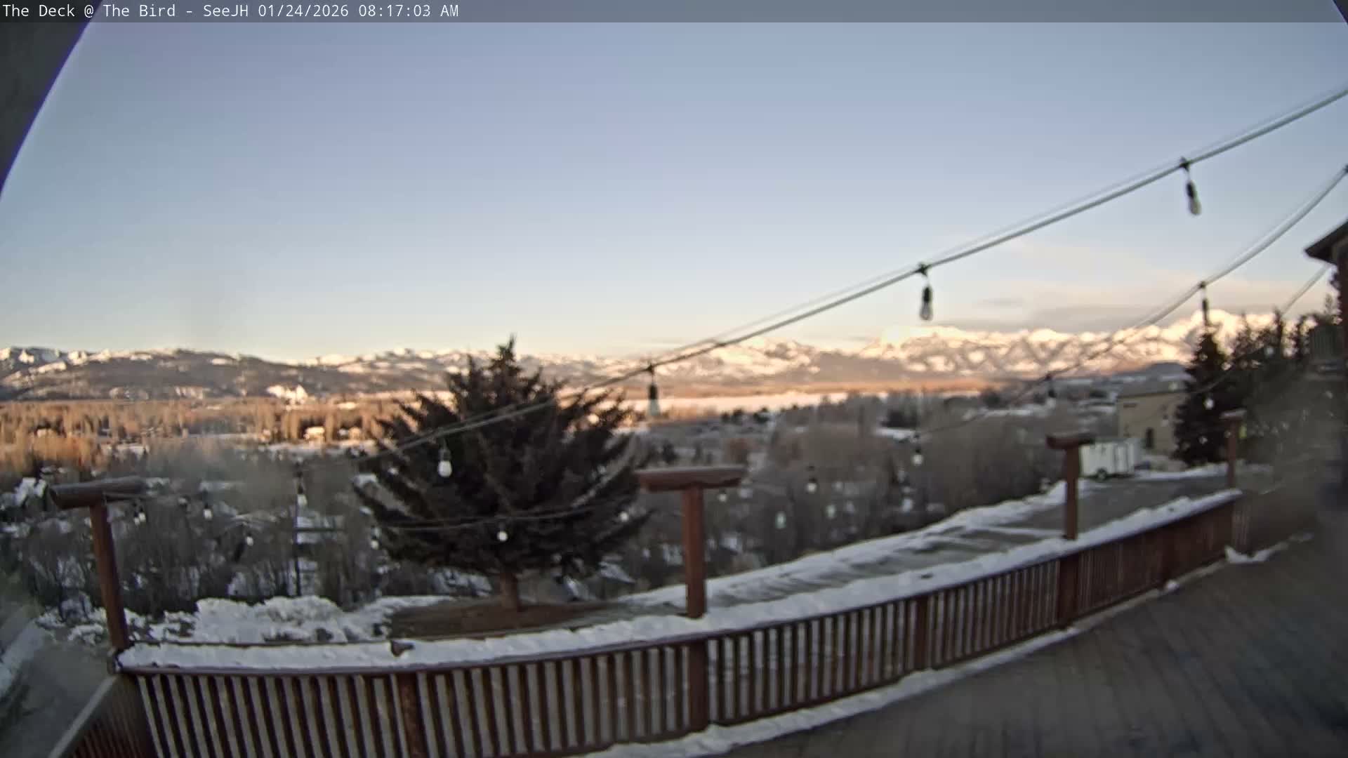 Teton, South Park Skyline from The Bird Live Cam - South Park, Teton, Wyoming, USA