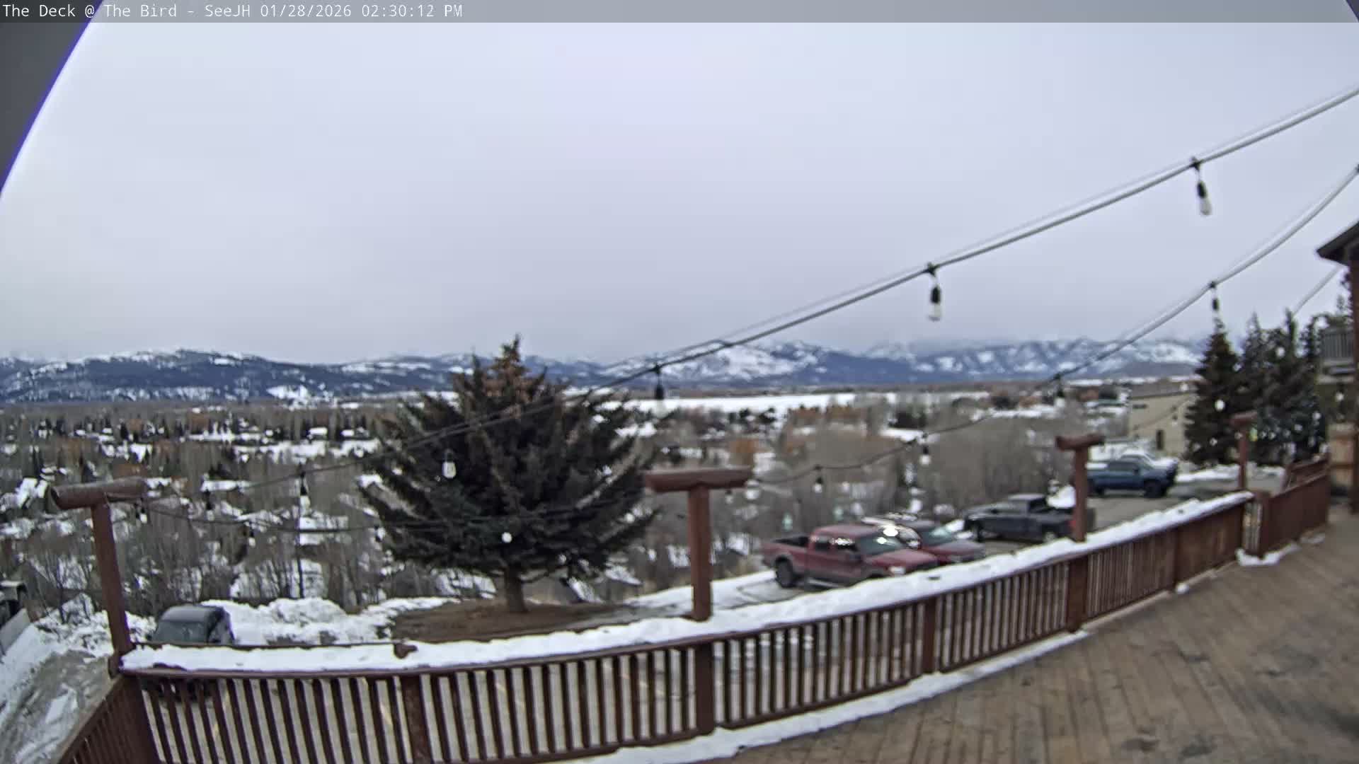Teton, South Park Skyline from The Bird Live Cam - South Park, Teton, Wyoming, USA