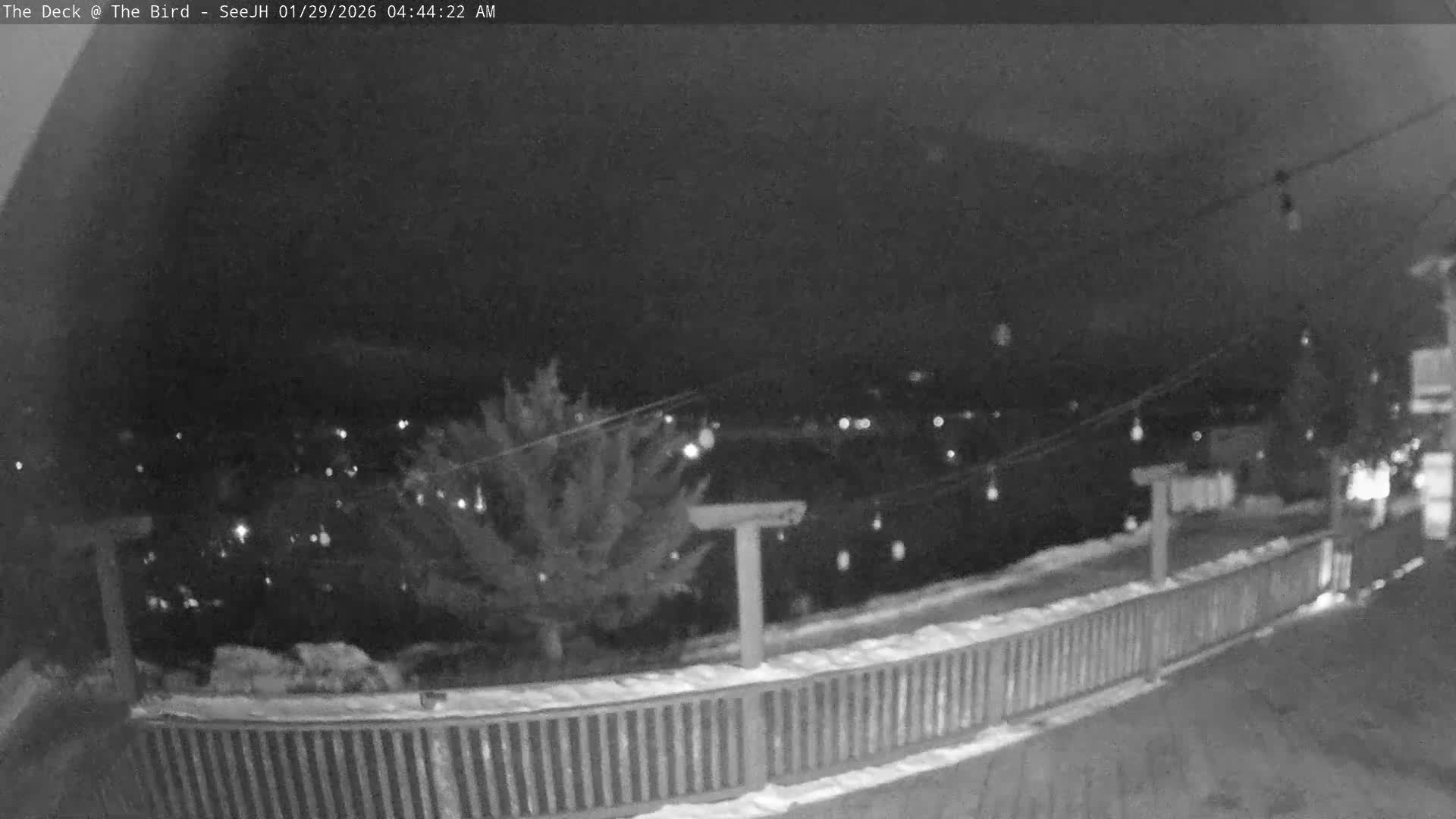 Teton, South Park Skyline from The Bird Live Cam - South Park, Teton, Wyoming, USA