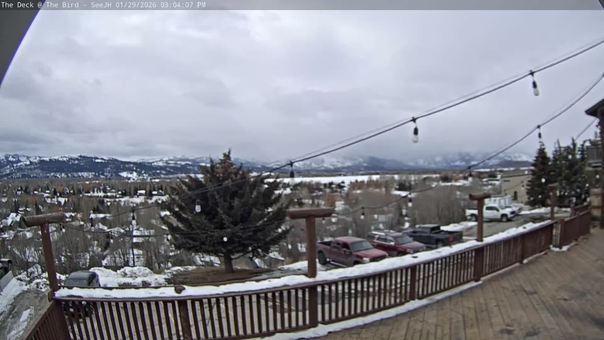 Teton, South Park Skyline from The Bird Live Cam - South Park, Teton, Wyoming, USA
