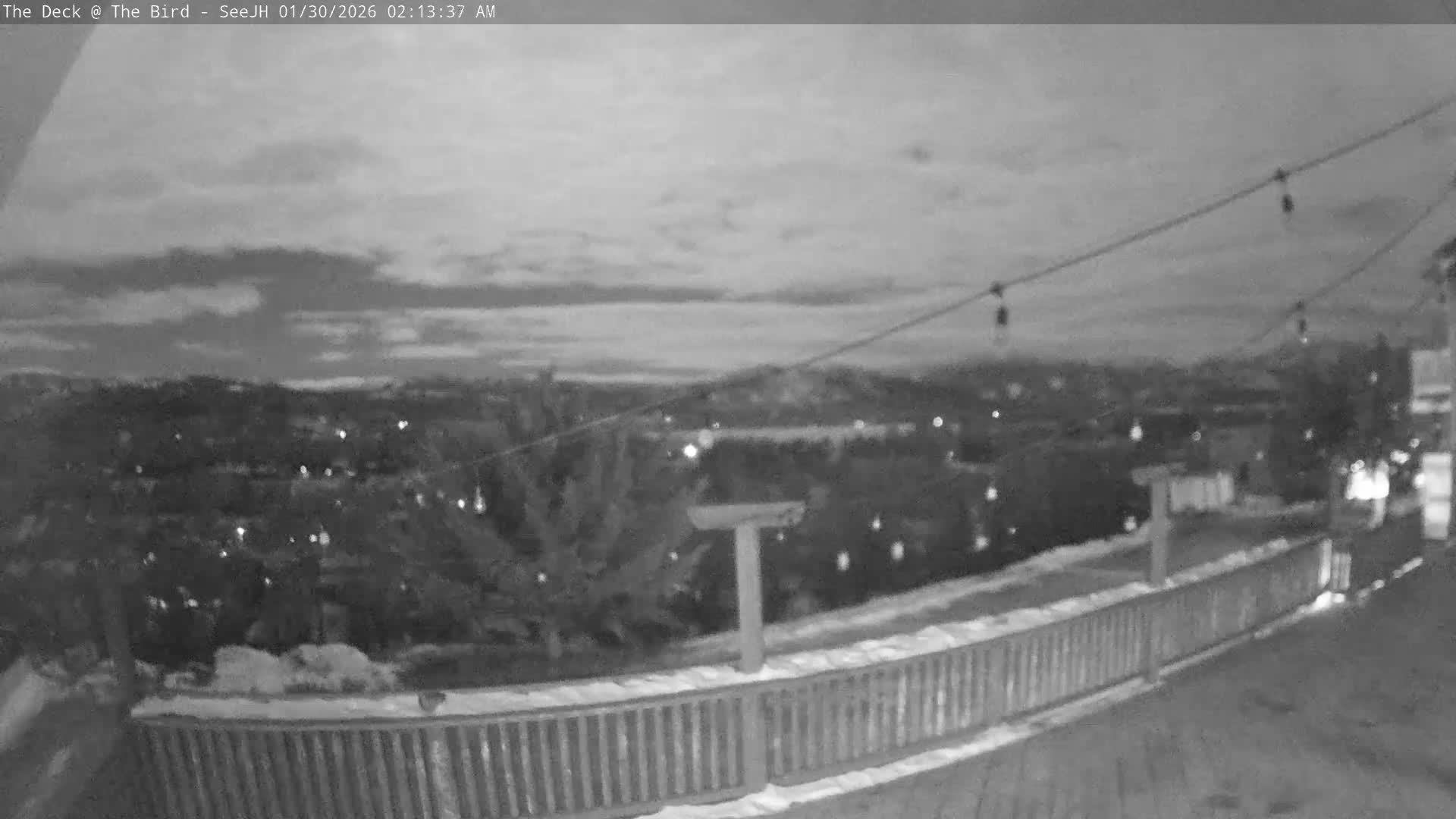 Teton, South Park Skyline from The Bird Live Cam - South Park, Teton, Wyoming, USA