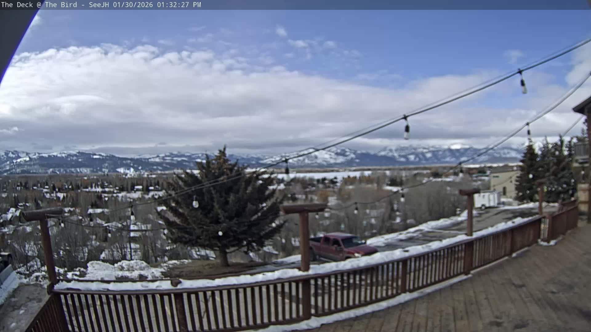Teton, South Park Skyline from The Bird Live Cam - South Park, Teton, Wyoming, USA