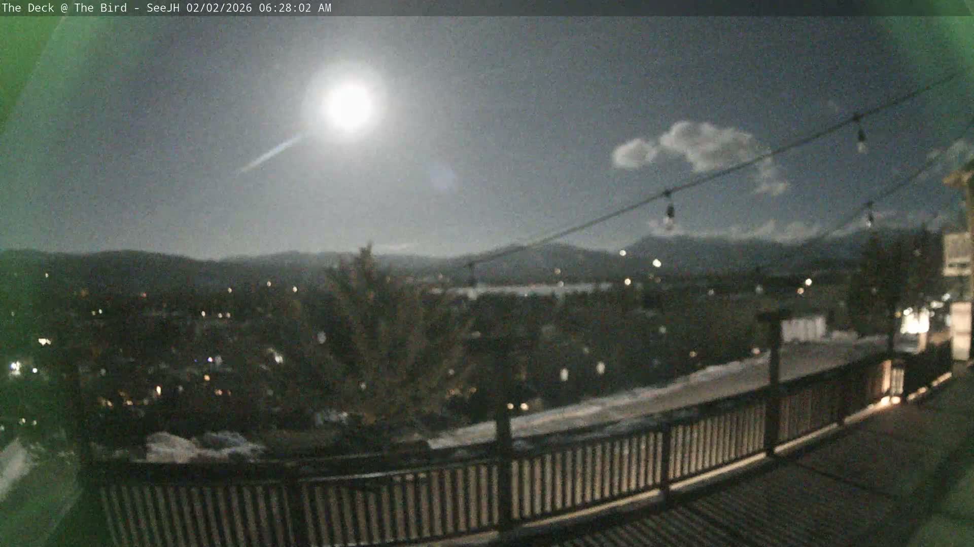 Teton, South Park Skyline from The Bird Live Cam - South Park, Teton, Wyoming, USA