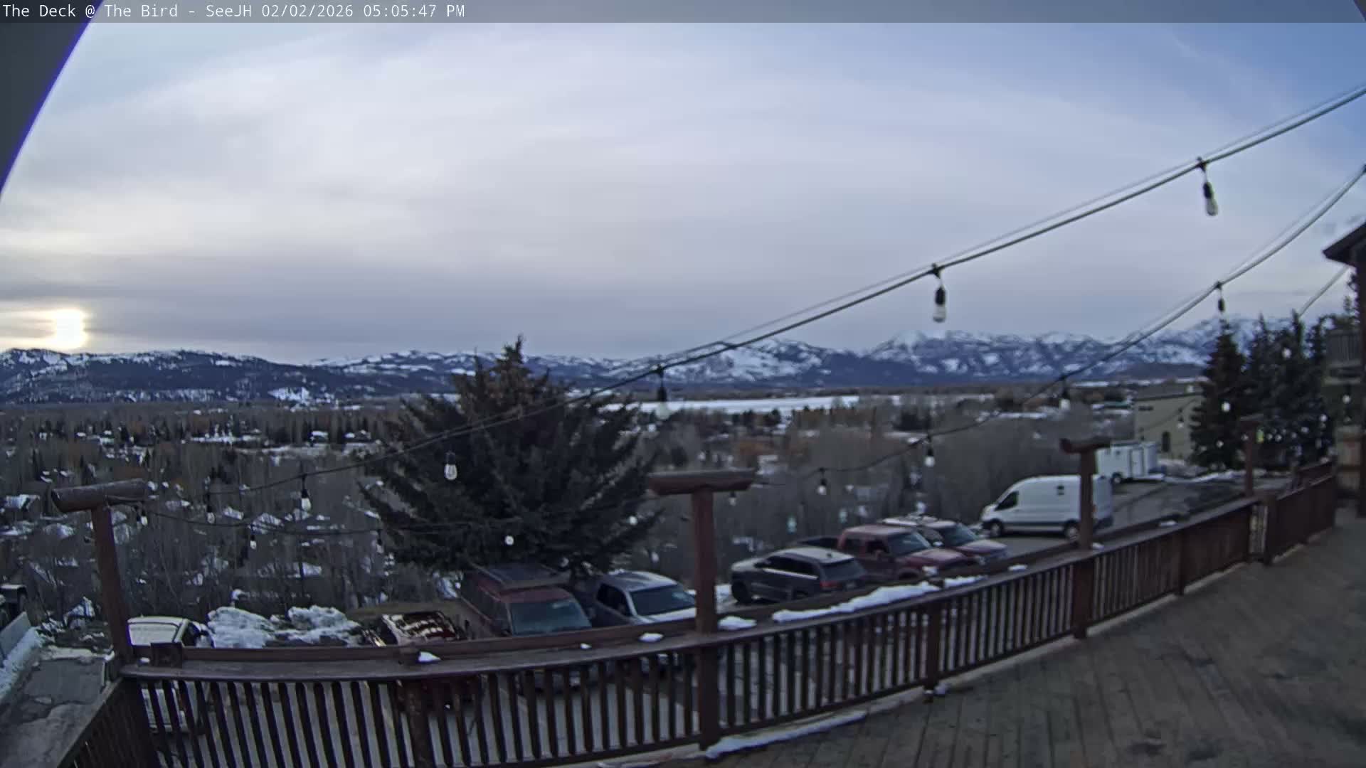Teton, South Park Skyline from The Bird Live Cam - South Park, Teton, Wyoming, USA