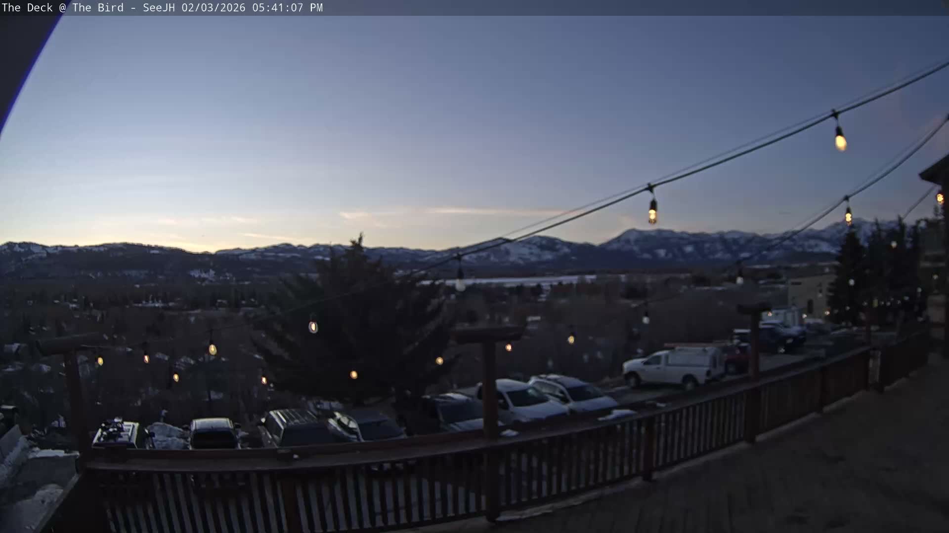 Teton, South Park Skyline from The Bird Live Cam - South Park, Teton, Wyoming, USA