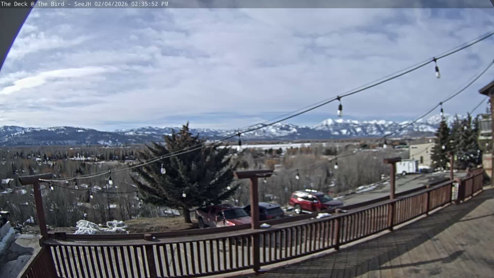 Teton, South Park Skyline from The Bird Live Cam - South Park, Teton, Wyoming, USA
