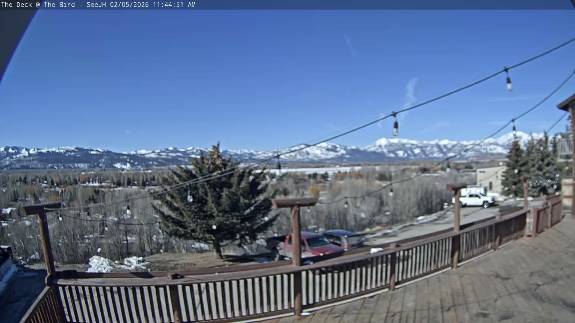 Teton, South Park Skyline from The Bird Live Cam - South Park, Teton, Wyoming, USA