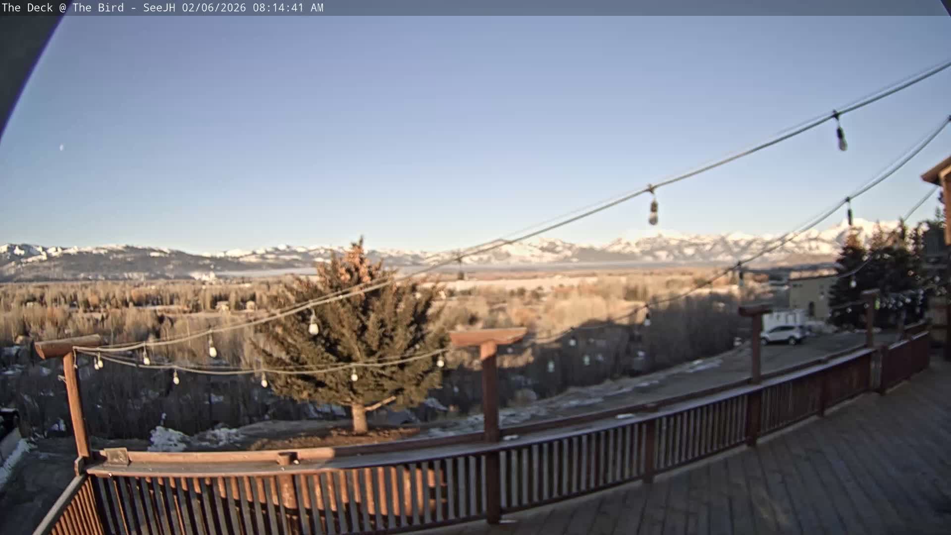 Teton, South Park Skyline from The Bird Live Cam - South Park, Teton, Wyoming, USA