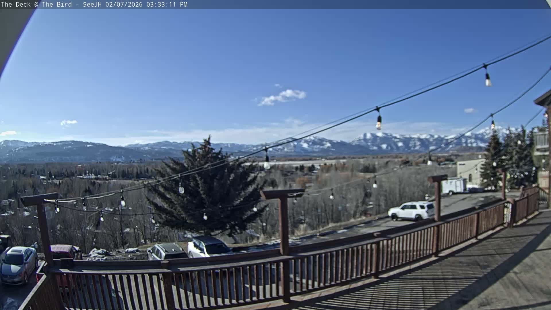 Teton, South Park Skyline from The Bird Live Cam - South Park, Teton, Wyoming, USA