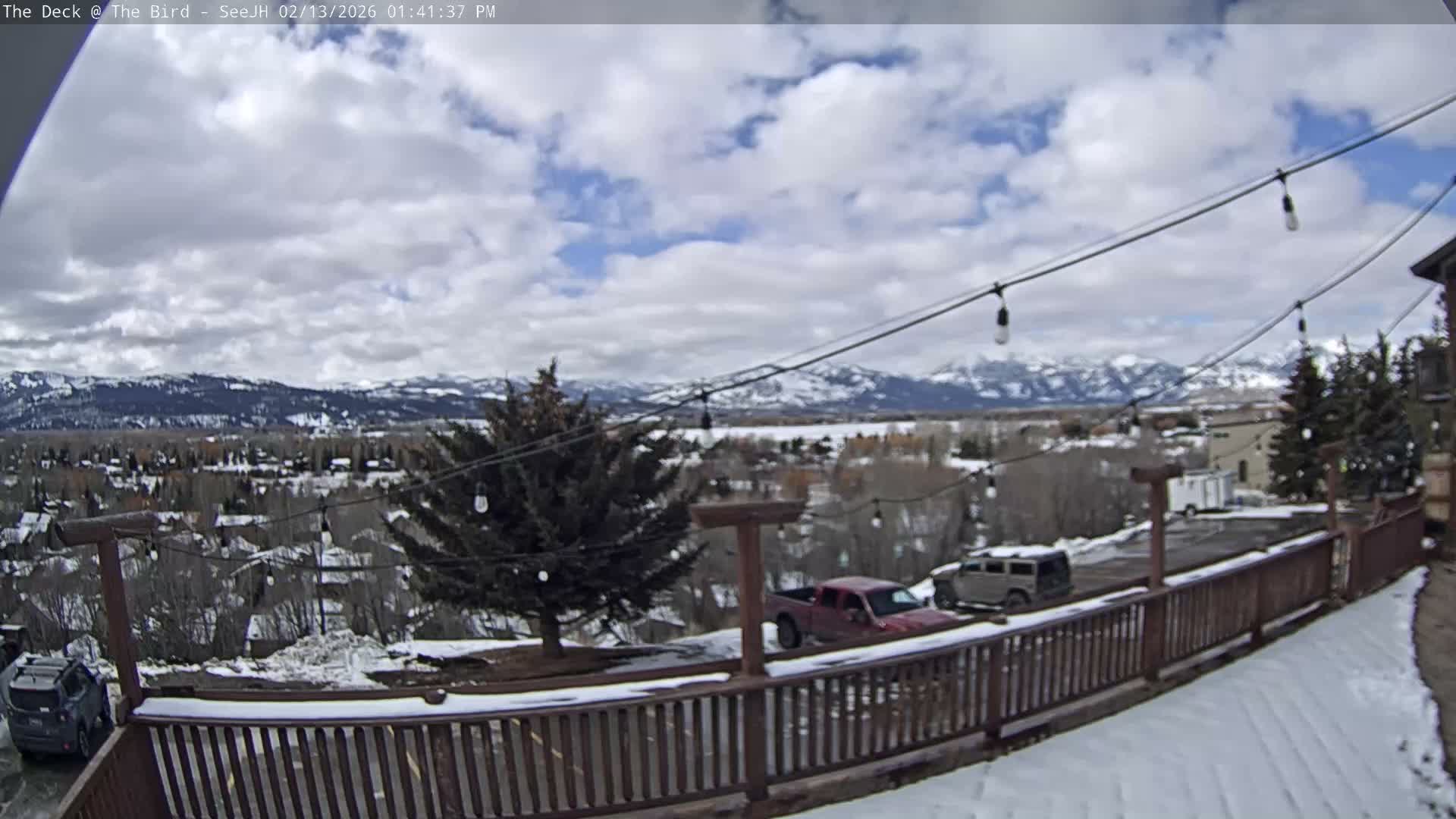 Teton, South Park Skyline from The Bird Live Cam - South Park, Teton, Wyoming, USA