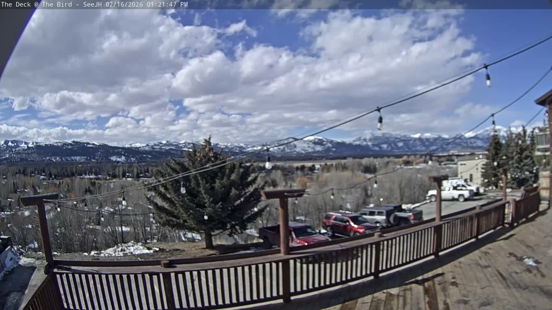 Teton, South Park Skyline from The Bird Live Cam - South Park, Teton, Wyoming, USA