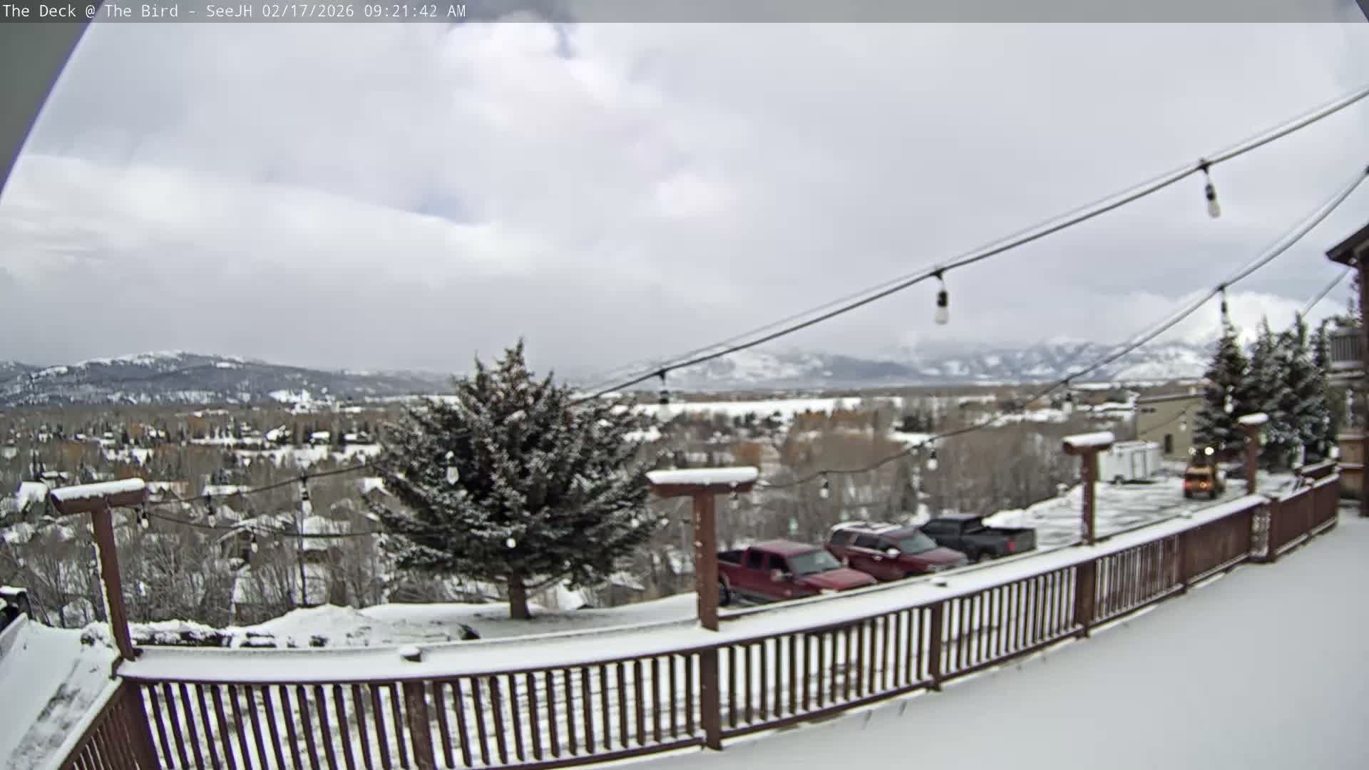 Teton, South Park Skyline from The Bird Live Cam - South Park, Teton, Wyoming, USA