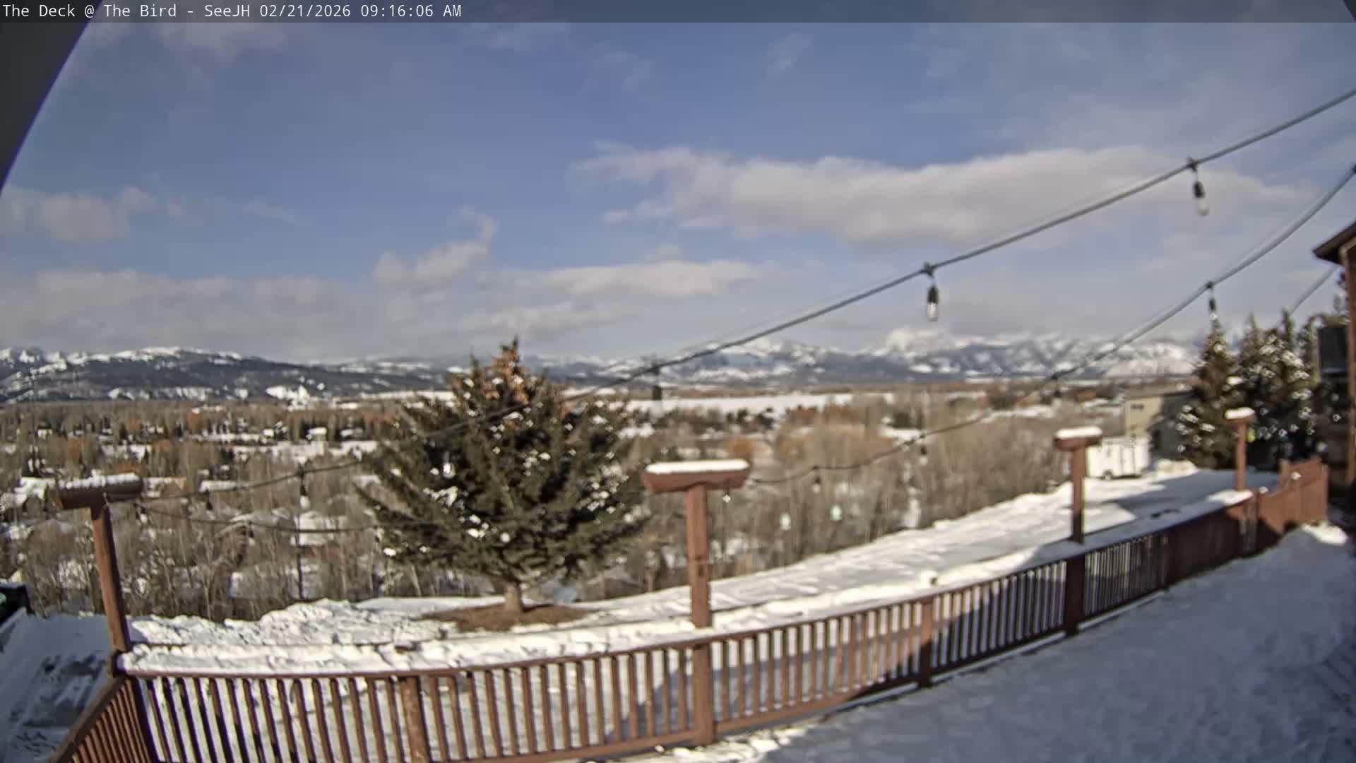 Teton, South Park Skyline from The Bird Live Cam - South Park, Teton, Wyoming, USA