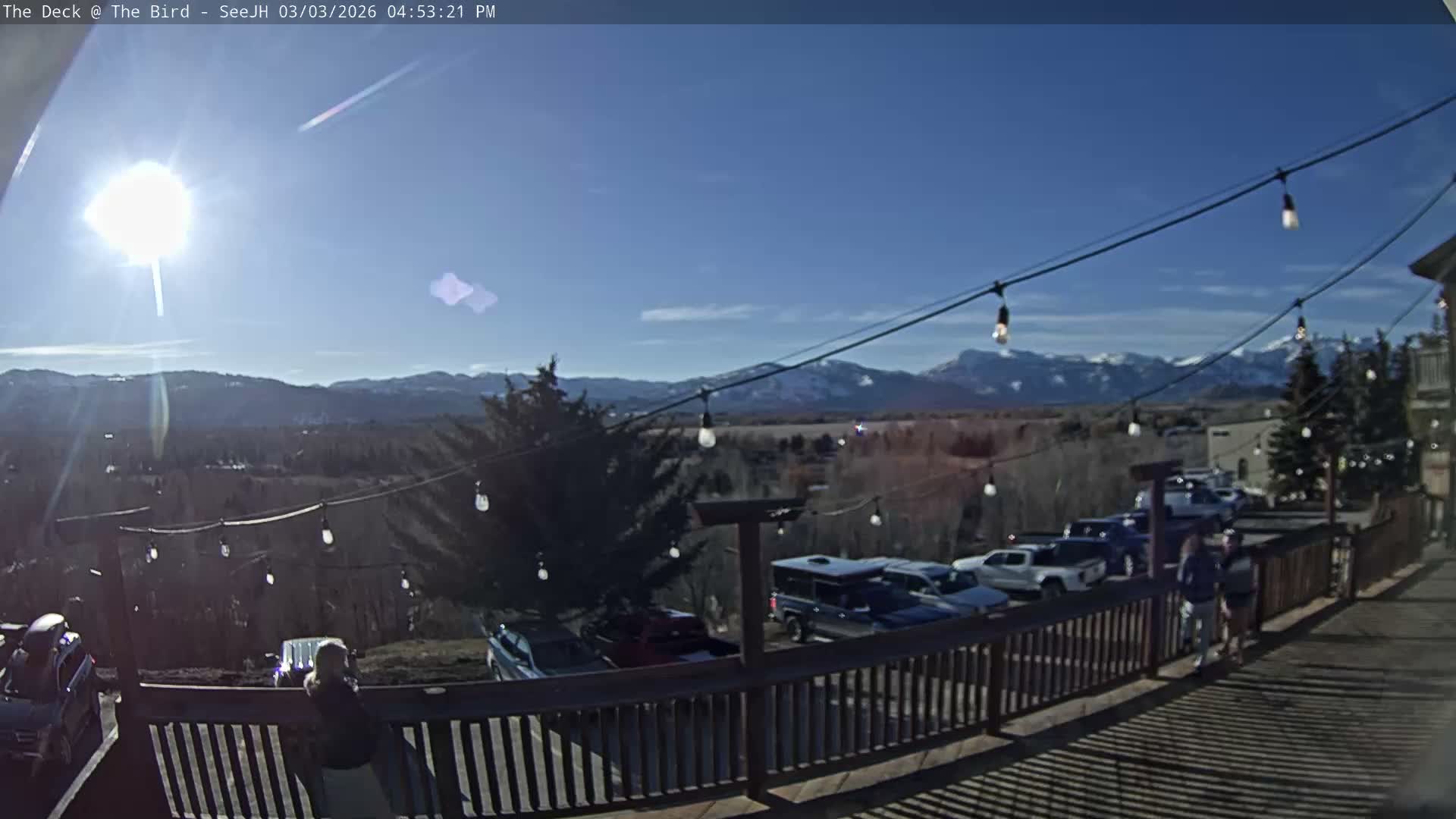 Teton, South Park Skyline from The Bird Live Cam - South Park, Teton, Wyoming, USA