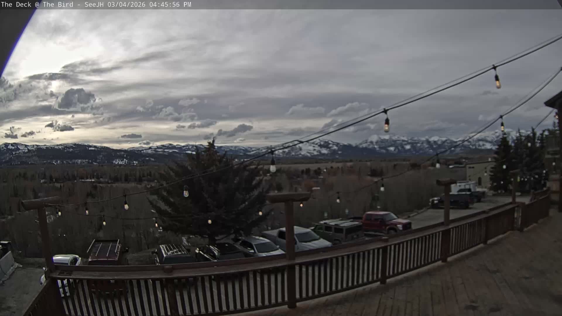 Teton, South Park Skyline from The Bird Live Cam - South Park, Teton, Wyoming, USA