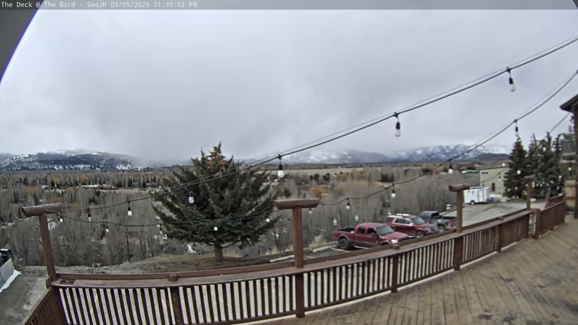 Teton, South Park Skyline from The Bird Live Cam - South Park, Teton, Wyoming, USA