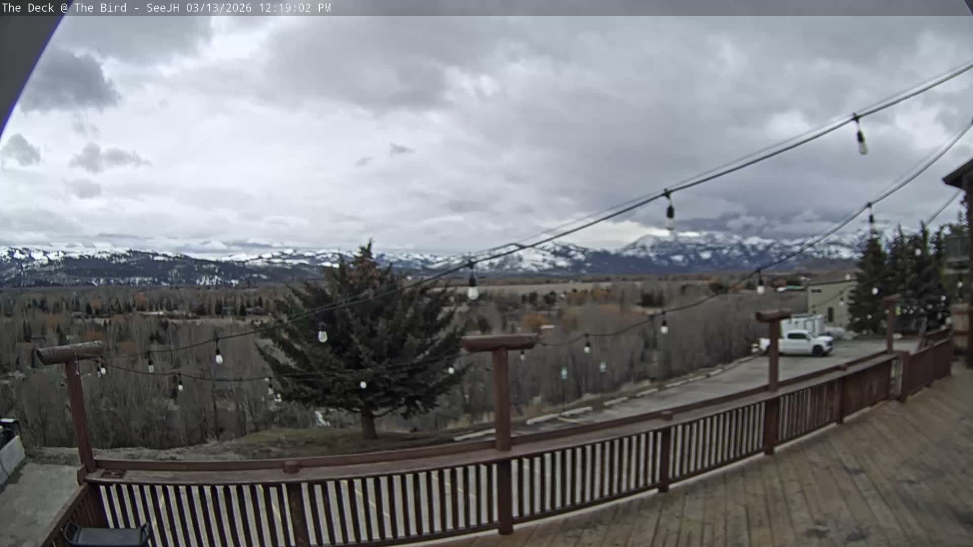 Teton, South Park Skyline from The Bird Live Cam - South Park, Teton, Wyoming, USA