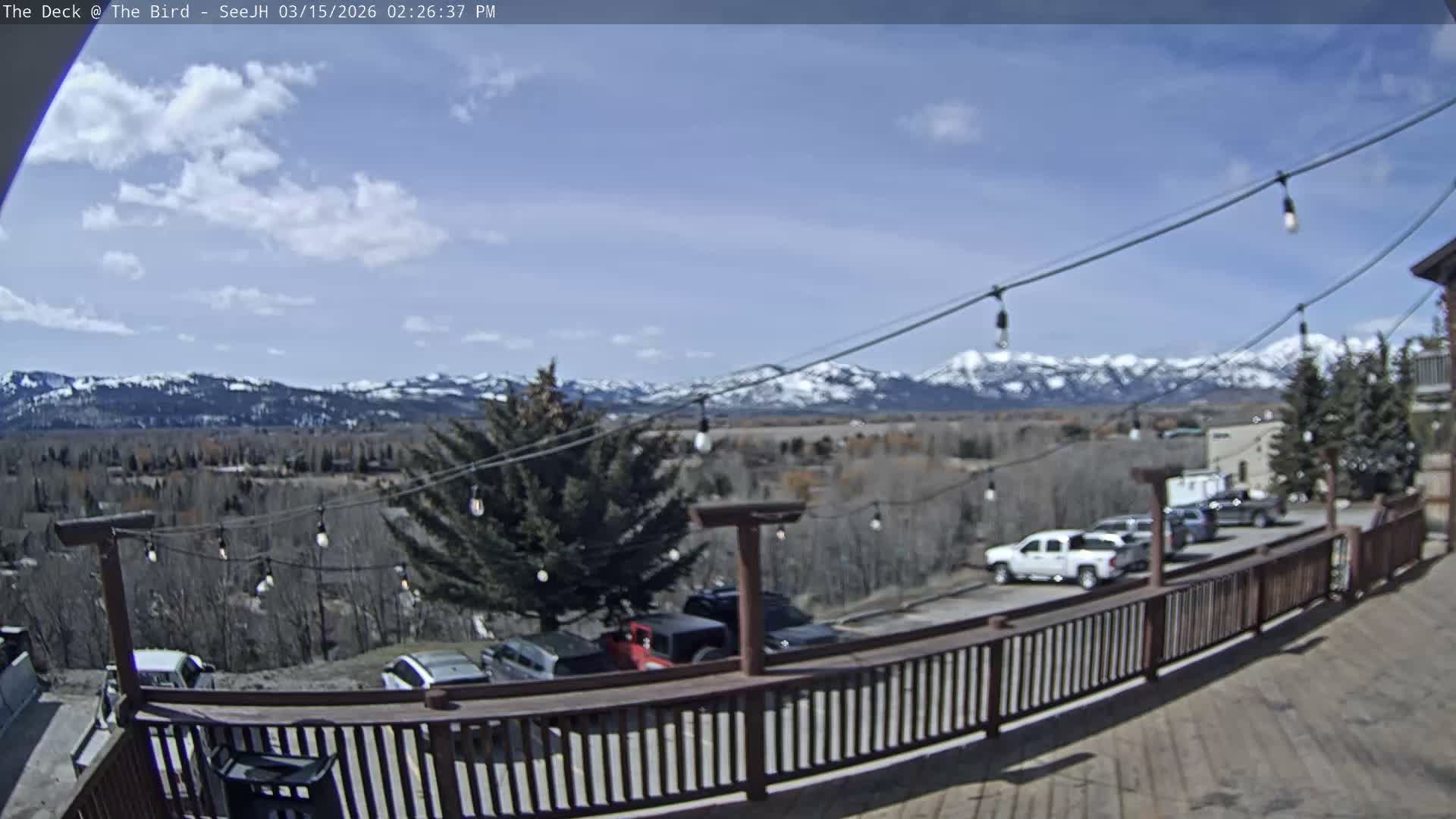 Teton, South Park Skyline from The Bird Live Cam - South Park, Teton, Wyoming, USA