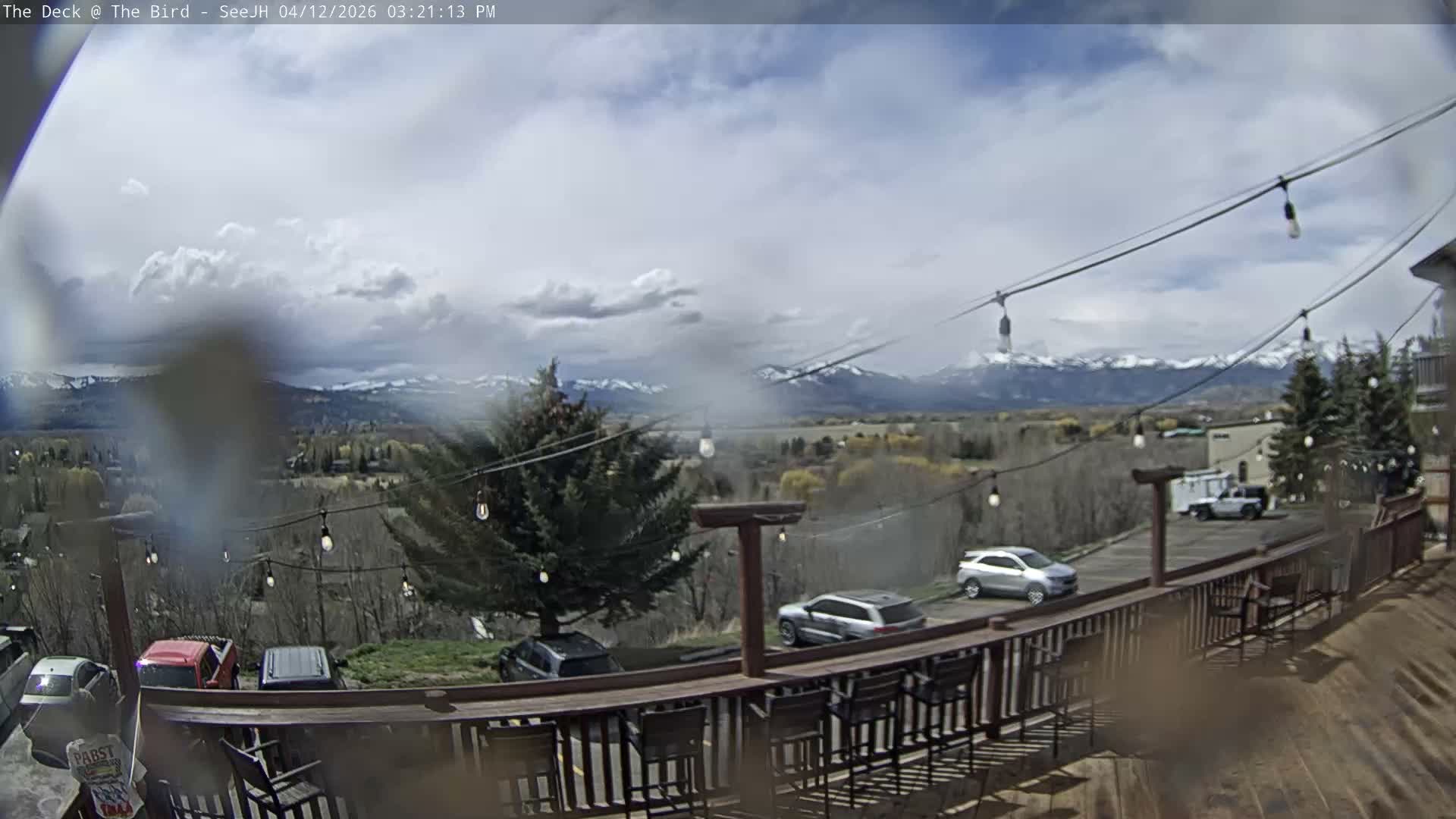 Teton, South Park Skyline from The Bird Live Cam - South Park, Teton, Wyoming, USA