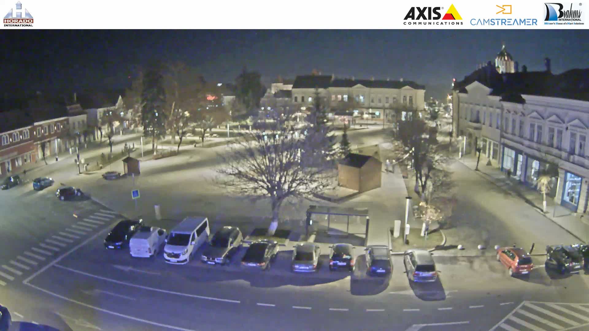 Brasov, Piata Republicii ( Republic Square ), Fagaras Live Cam - Centru, Făgăraș, Braşov, Romania