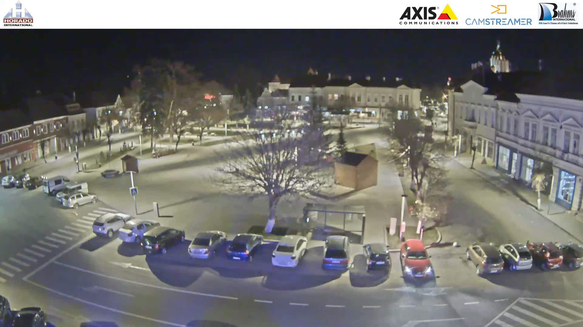 Brasov, Piata Republicii ( Republic Square ), Fagaras Live Cam - Centru, Făgăraș, Braşov, Romania