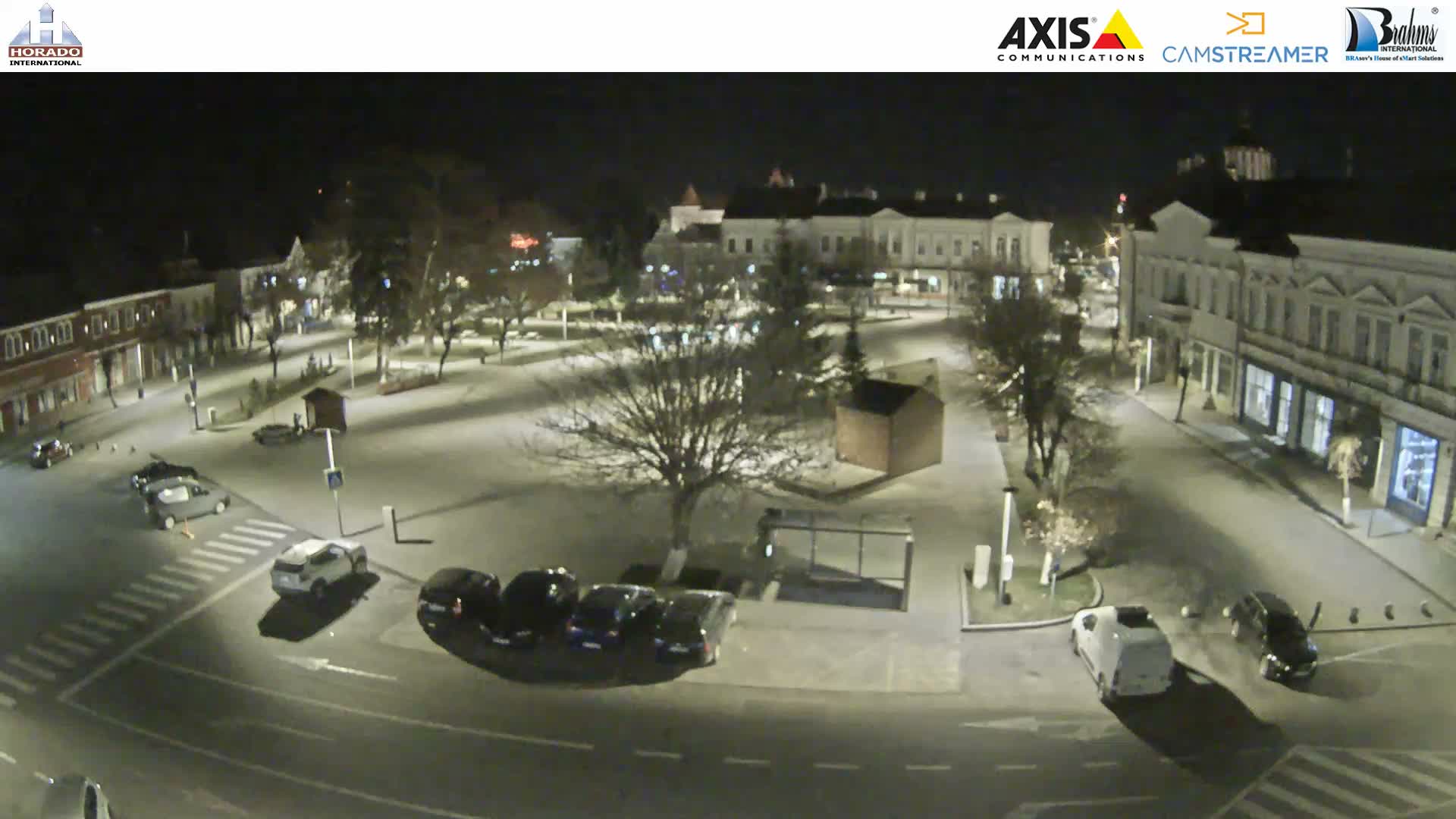 Brasov, Piata Republicii ( Republic Square ), Fagaras Live Cam - Centru, Făgăraș, Braşov, Romania