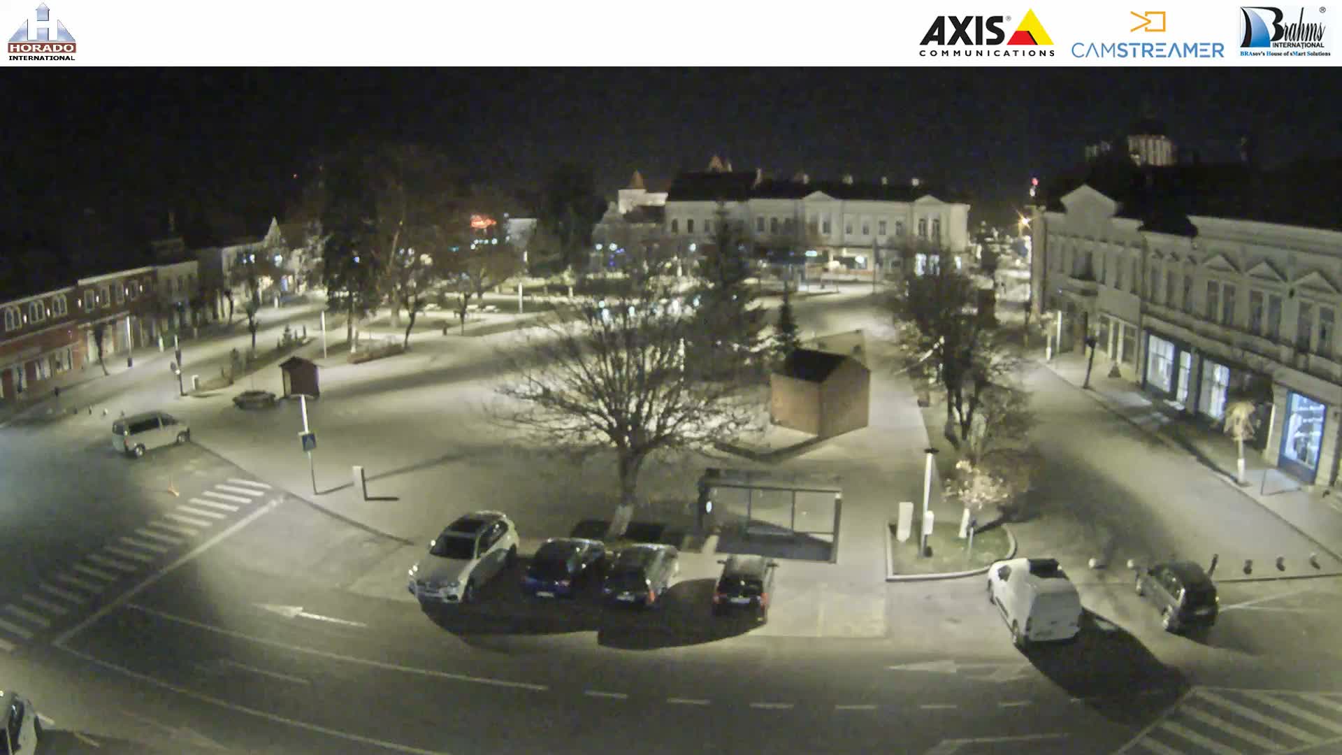 Brasov, Piata Republicii ( Republic Square ), Fagaras Live Cam - Centru, Făgăraș, Braşov, Romania