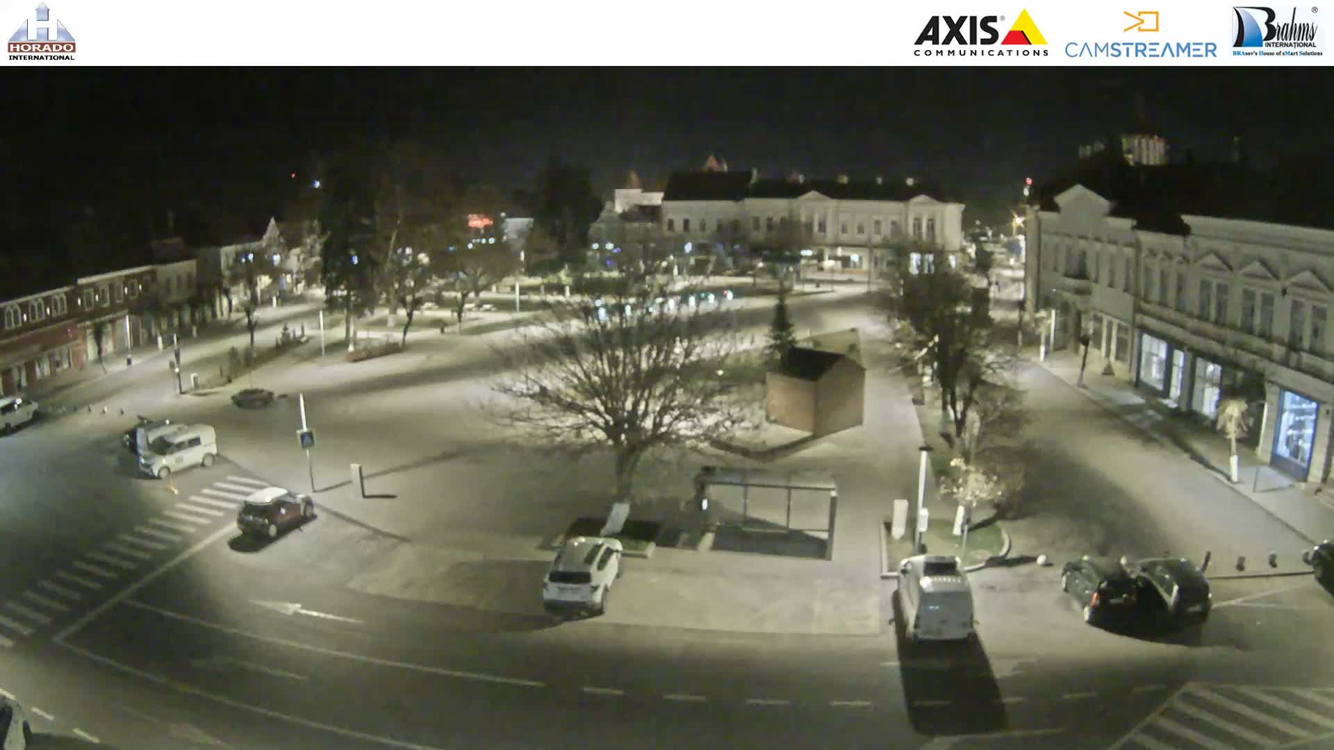 Brasov, Piata Republicii ( Republic Square ), Fagaras Live Cam - Centru, Făgăraș, Braşov, Romania