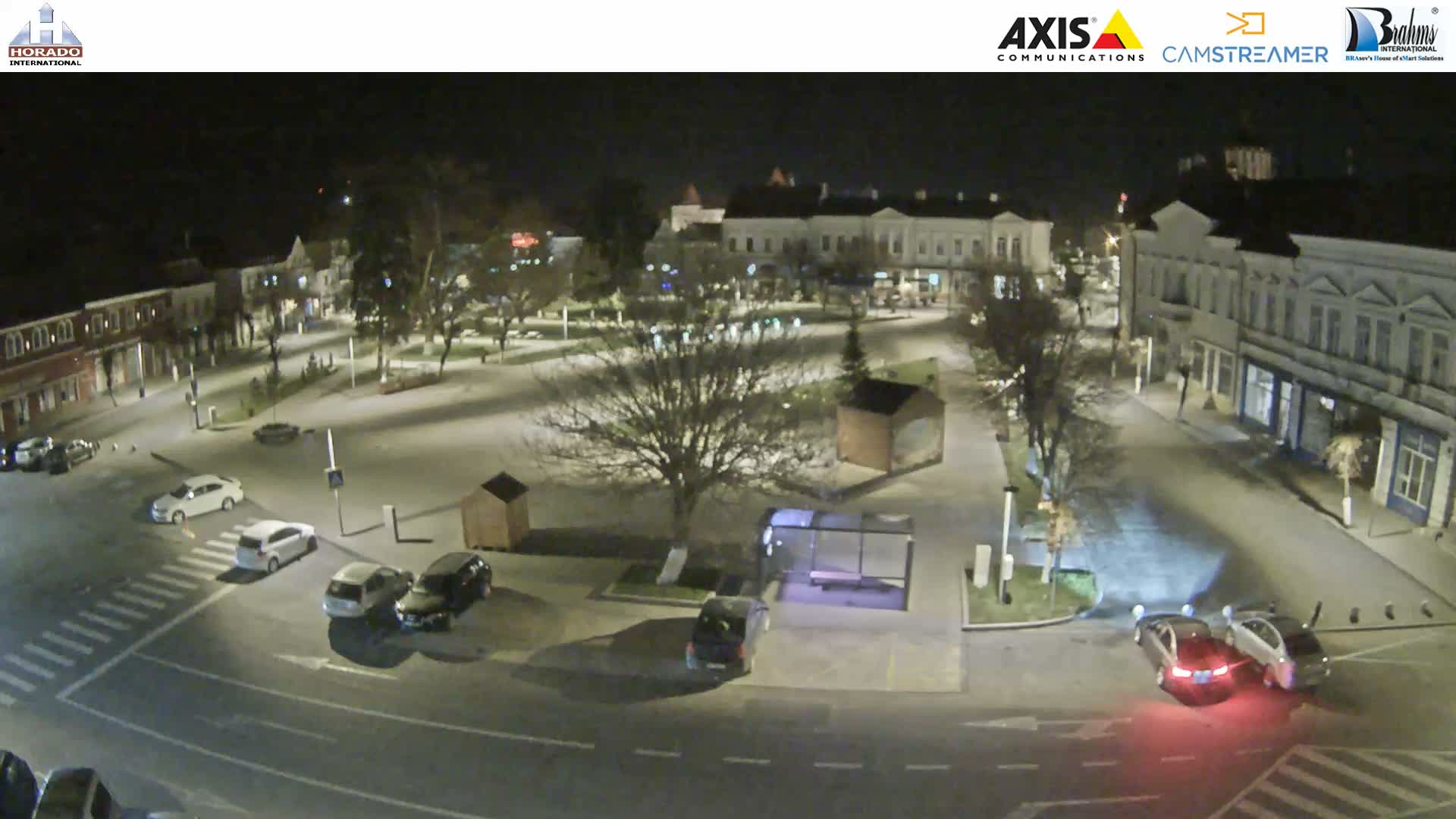 Brasov, Piata Republicii ( Republic Square ), Fagaras Live Cam - Centru, Făgăraș, Braşov, Romania