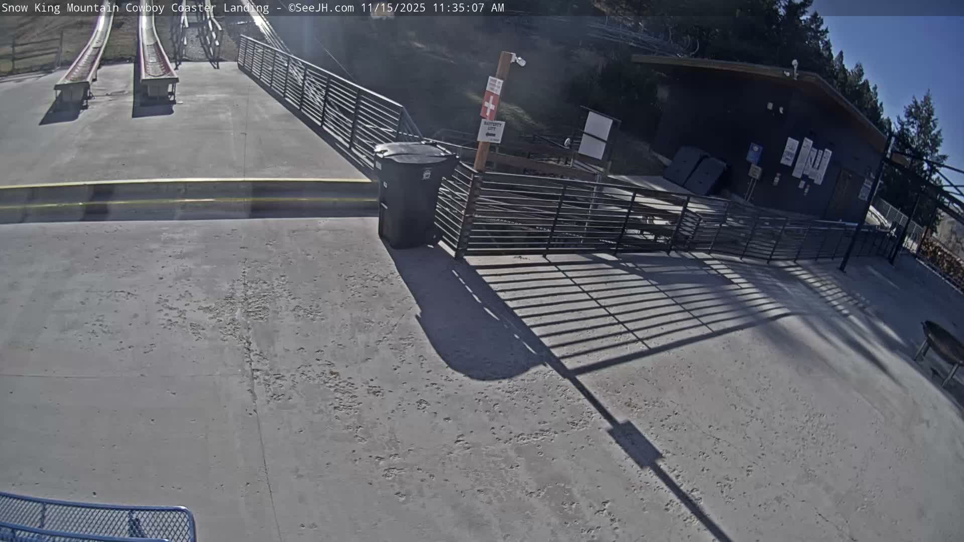 Jackson, Snow King Mountain Cowboy Coaster & Alpine Slide Live Cam - Jackson, Teton, Wyoming, USA