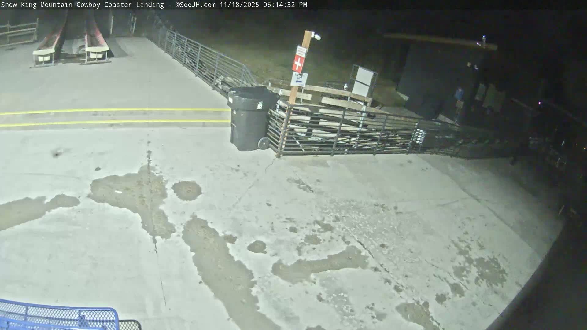 Jackson, Snow King Mountain Cowboy Coaster & Alpine Slide Live Cam - Jackson, Teton, Wyoming, USA