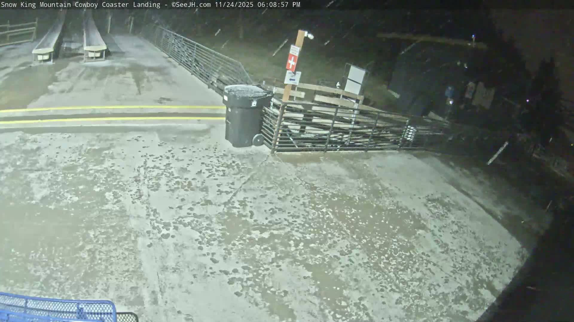 Jackson, Snow King Mountain Cowboy Coaster & Alpine Slide Live Cam - Jackson, Teton, Wyoming, USA