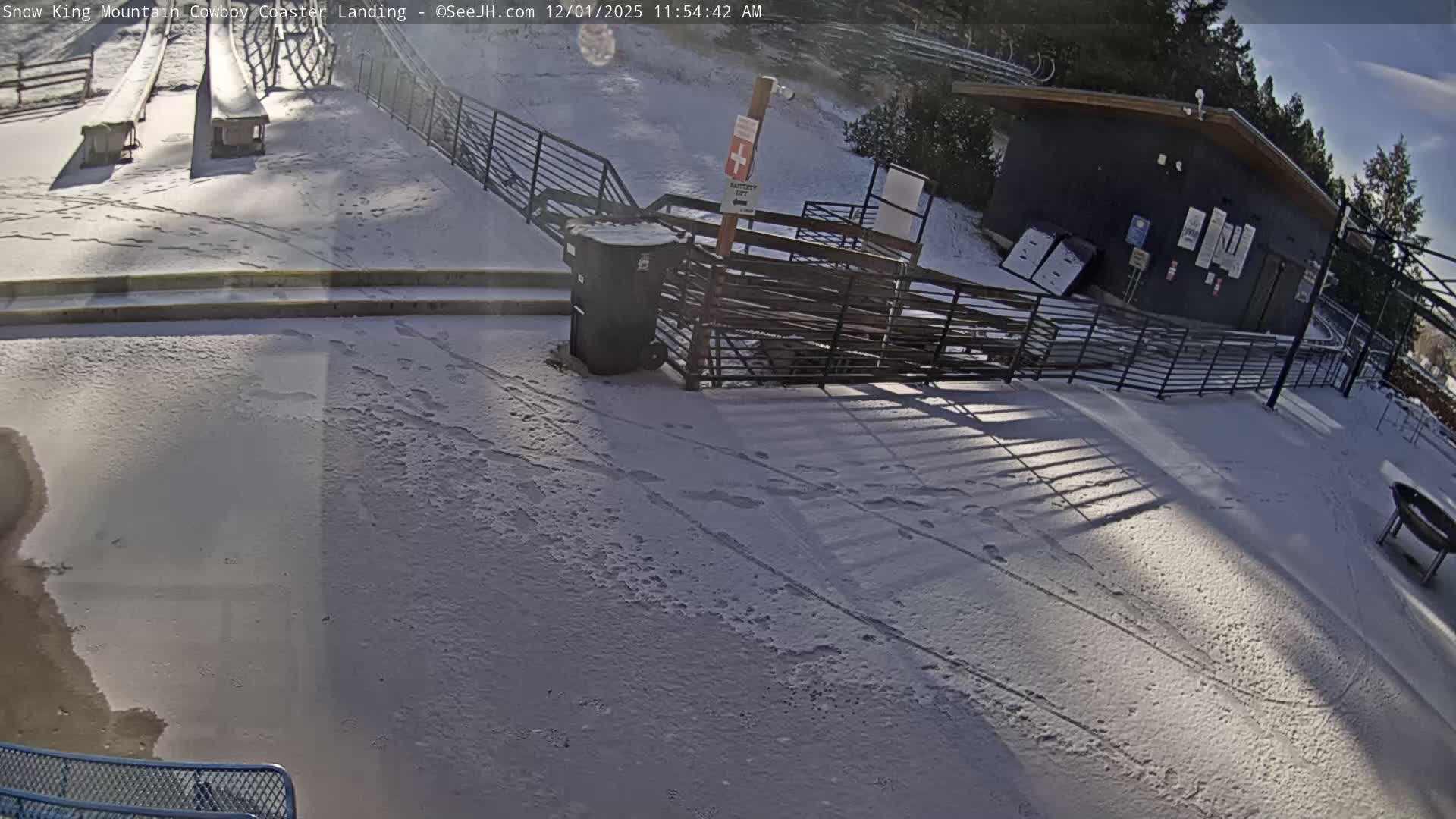 Jackson, Snow King Mountain Cowboy Coaster & Alpine Slide Live Cam - Jackson, Teton, Wyoming, USA