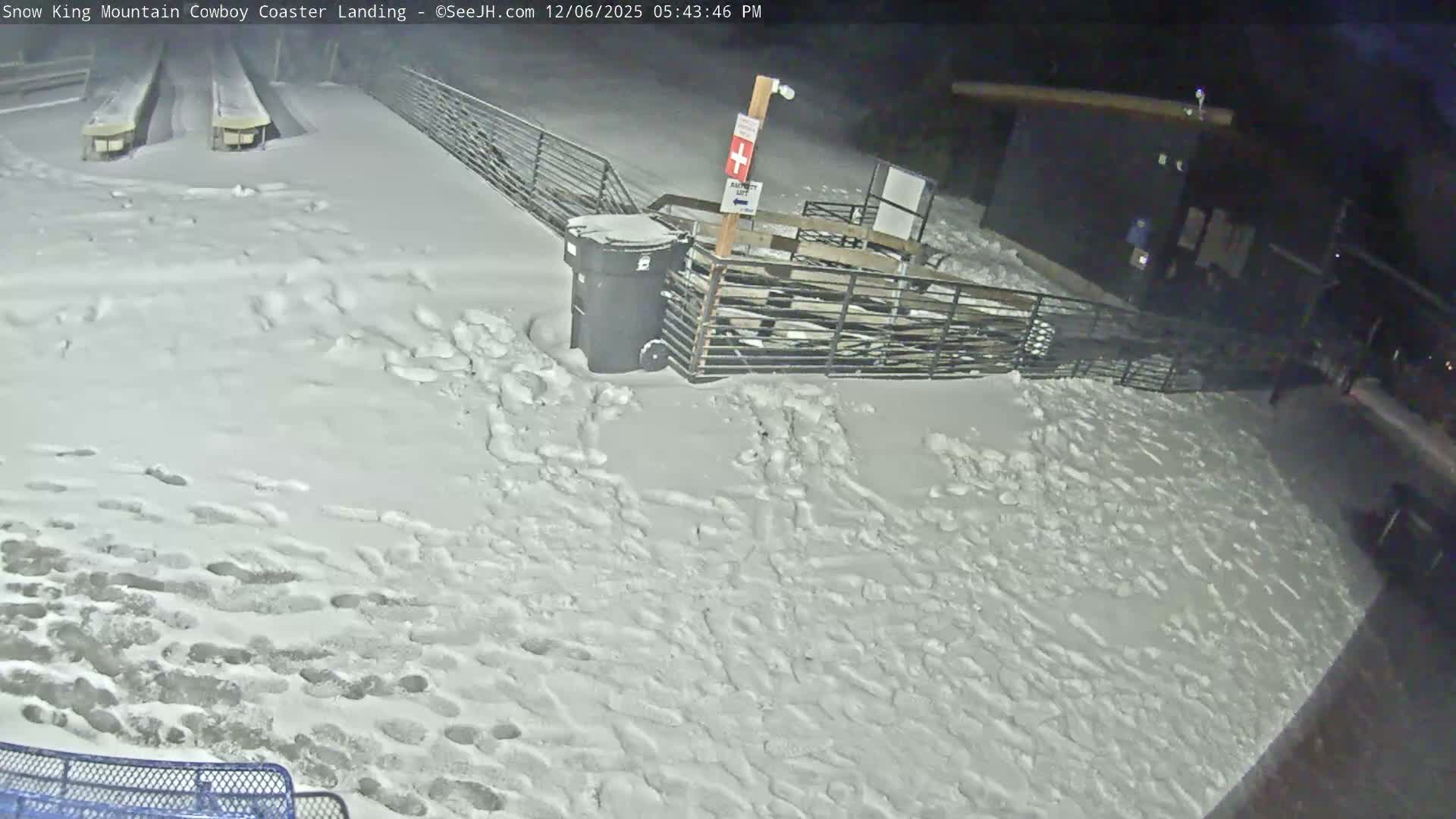 Jackson, Snow King Mountain Cowboy Coaster & Alpine Slide Live Cam - Jackson, Teton, Wyoming, USA