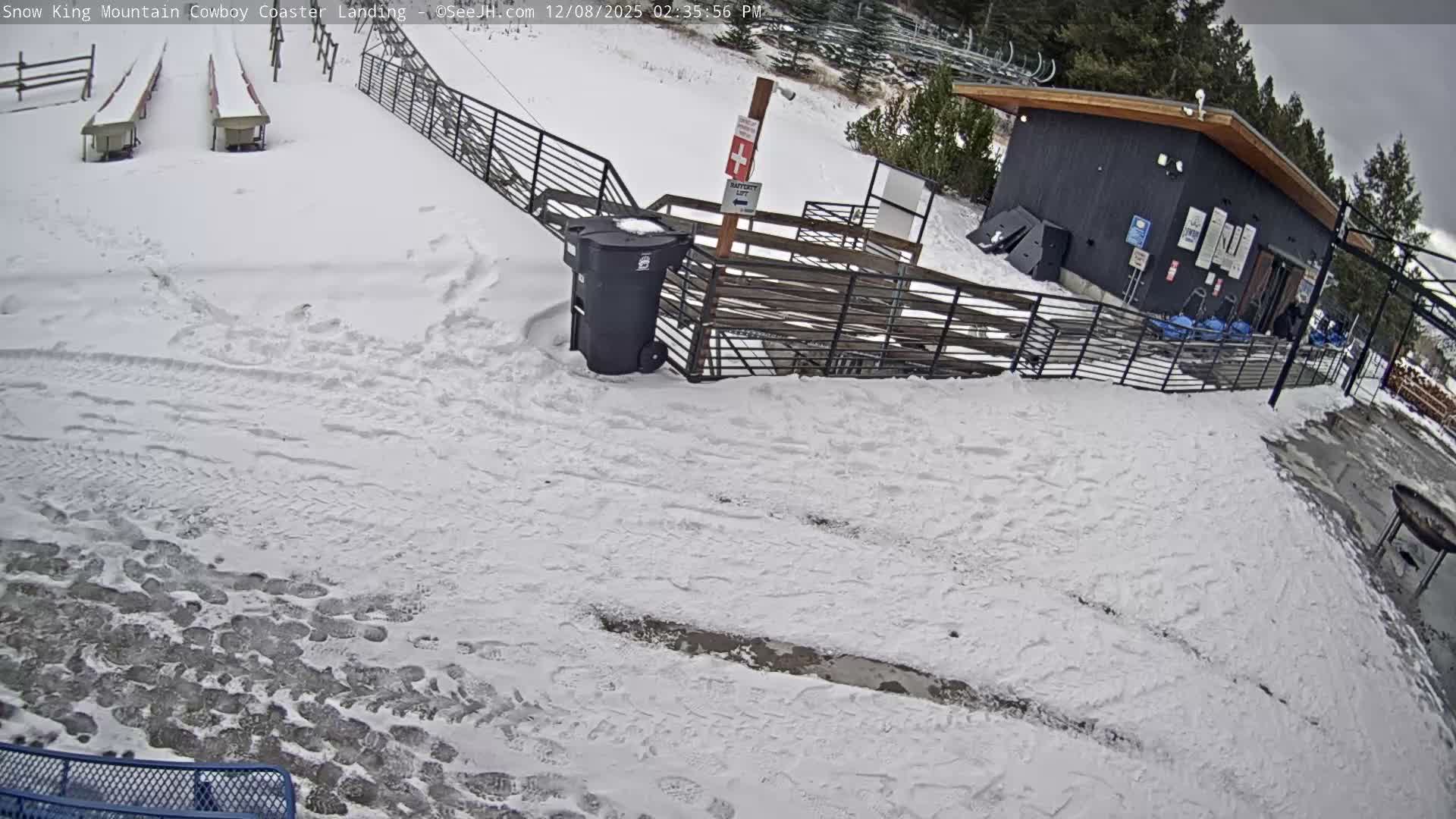 Jackson, Snow King Mountain Cowboy Coaster & Alpine Slide Live Cam - Jackson, Teton, Wyoming, USA