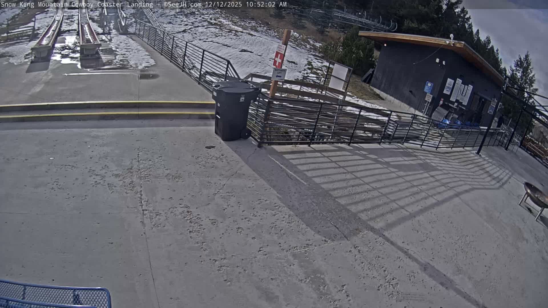 Jackson, Snow King Mountain Cowboy Coaster & Alpine Slide Live Cam - Jackson, Teton, Wyoming, USA