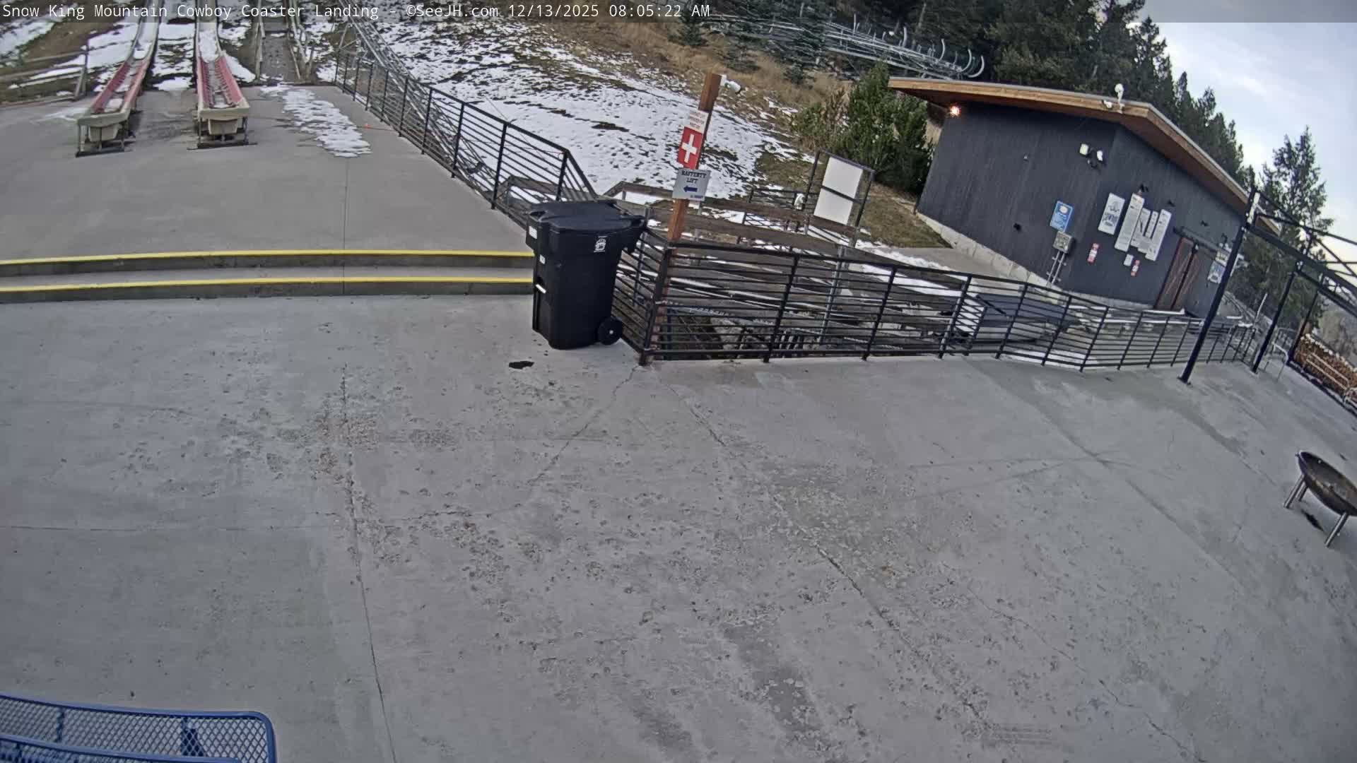 Jackson, Snow King Mountain Cowboy Coaster & Alpine Slide Live Cam - Jackson, Teton, Wyoming, USA