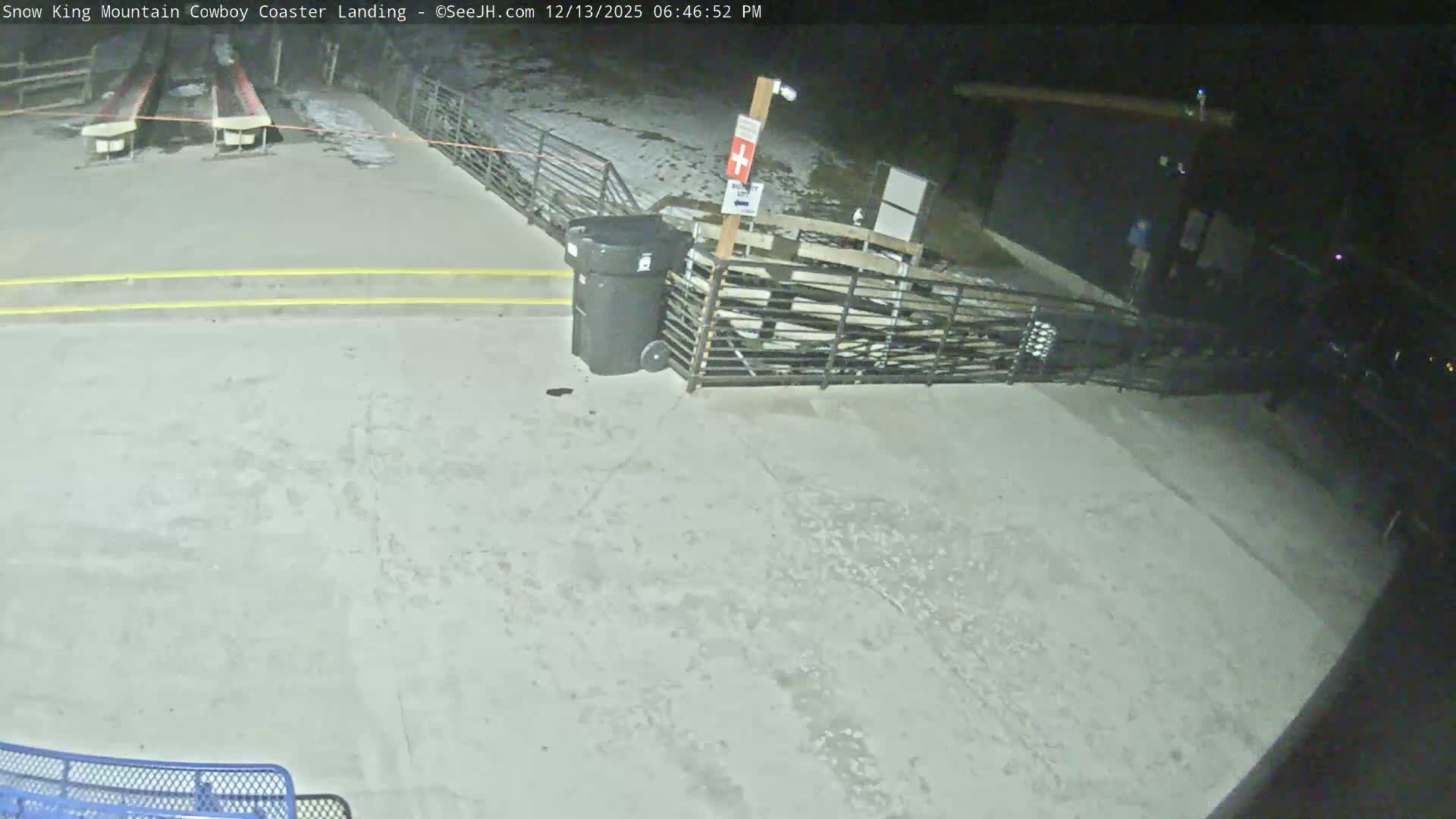 Jackson, Snow King Mountain Cowboy Coaster & Alpine Slide Live Cam - Jackson, Teton, Wyoming, USA