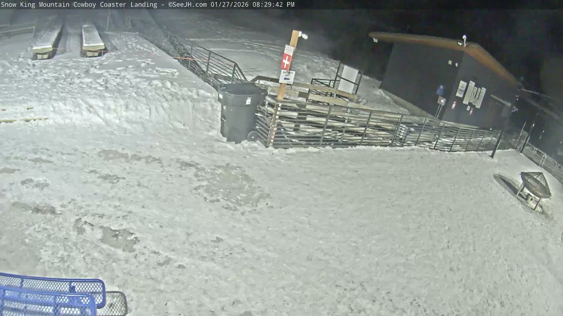 Jackson, Snow King Mountain Cowboy Coaster & Alpine Slide Live Cam - Jackson, Teton, Wyoming, USA