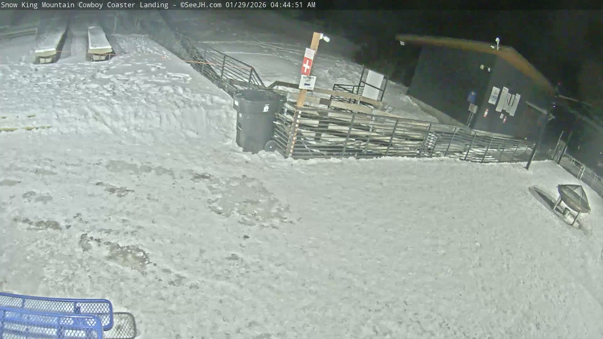 Jackson, Snow King Mountain Cowboy Coaster & Alpine Slide Live Cam - Jackson, Teton, Wyoming, USA