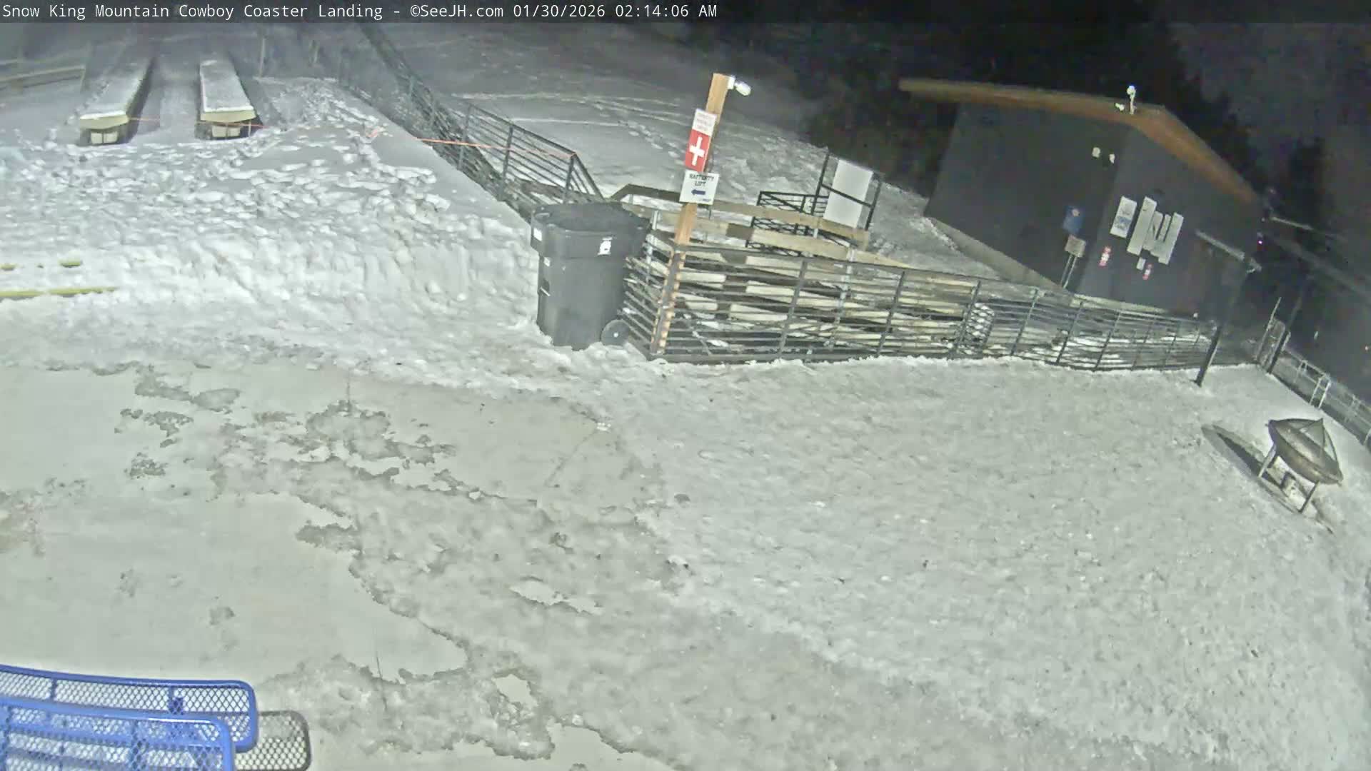 Jackson, Snow King Mountain Cowboy Coaster & Alpine Slide Live Cam - Jackson, Teton, Wyoming, USA