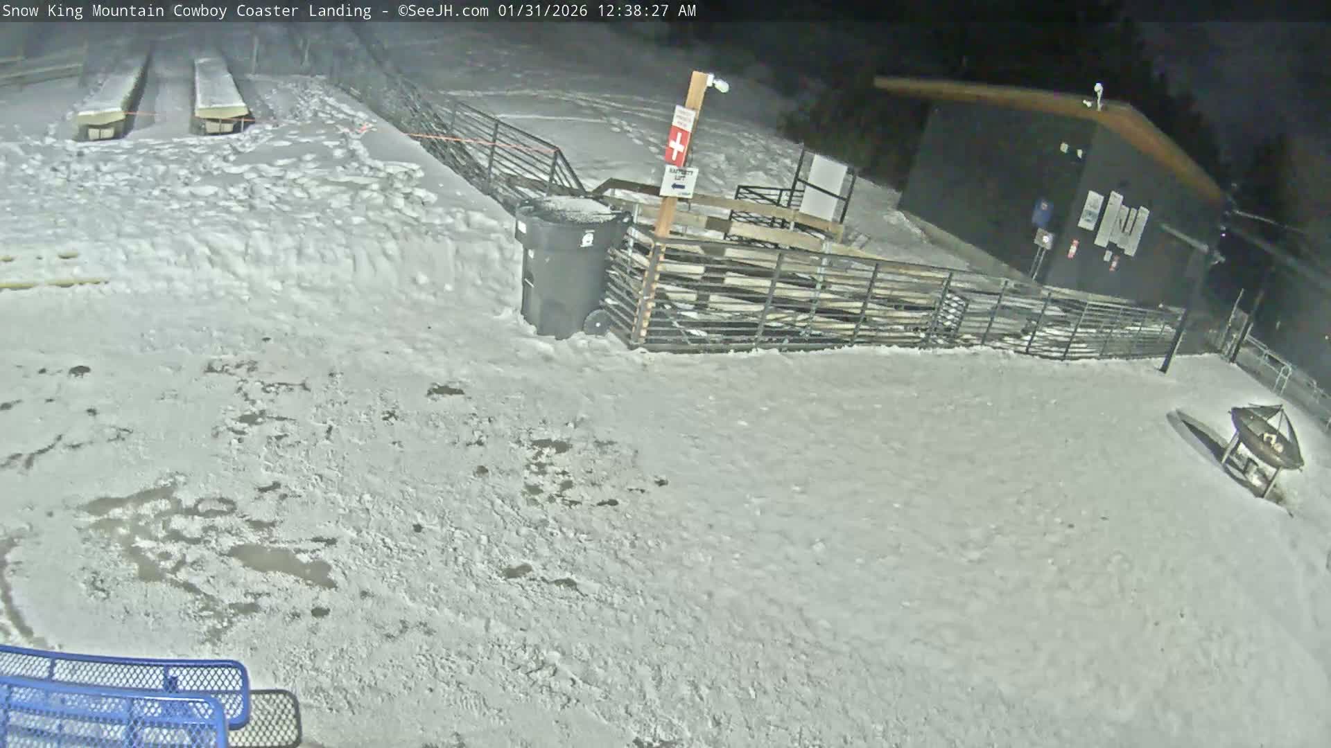 Jackson, Snow King Mountain Cowboy Coaster & Alpine Slide Live Cam - Jackson, Teton, Wyoming, USA